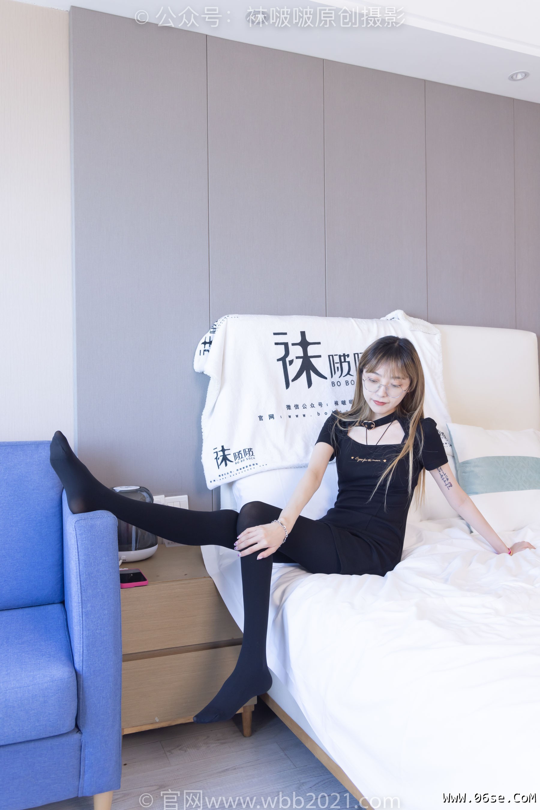 图片[52]-BoBoSocks袜啵啵 No.270 稚予 -高跟鞋、皮鞋、厚黑丝、黑色大腿棉袜[149P]-六色网