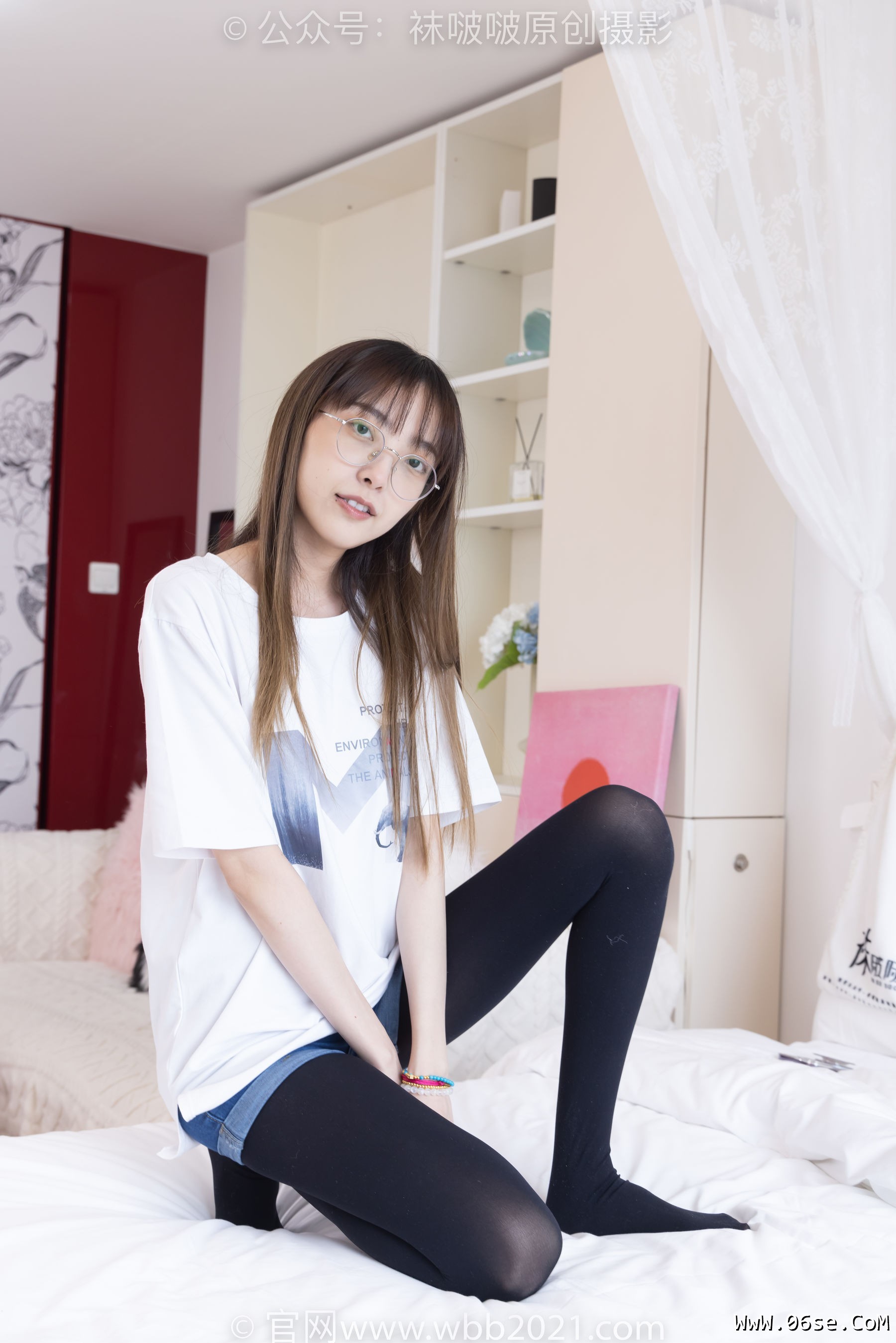 图片[142]-BoBoSocks袜啵啵 No.330 稚予 -高跟鞋、厚黑丝[150P]-六色网