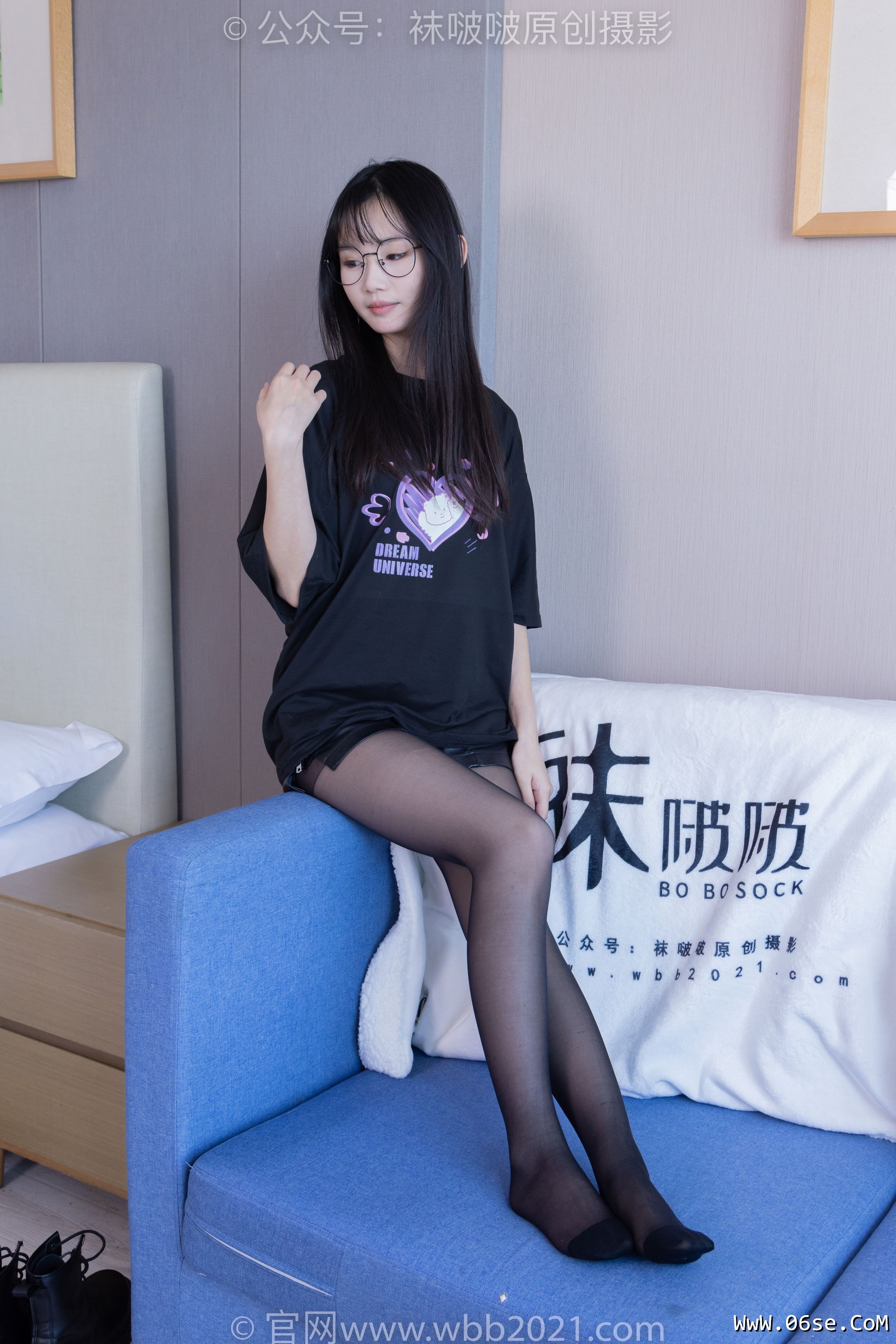 图片[116]-BoBoSocks袜啵啵 No.406 甜甜圈 -马丁靴、黑丝[150P]-六色网