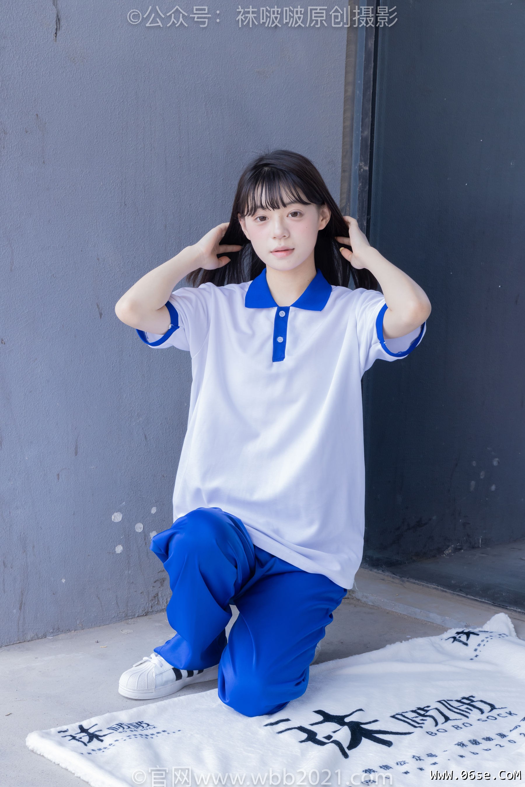 图片[71]-BoBoSocks袜啵啵 No.393 糯米 -板鞋、白棉袜、裸足、校服[150P]-六色网