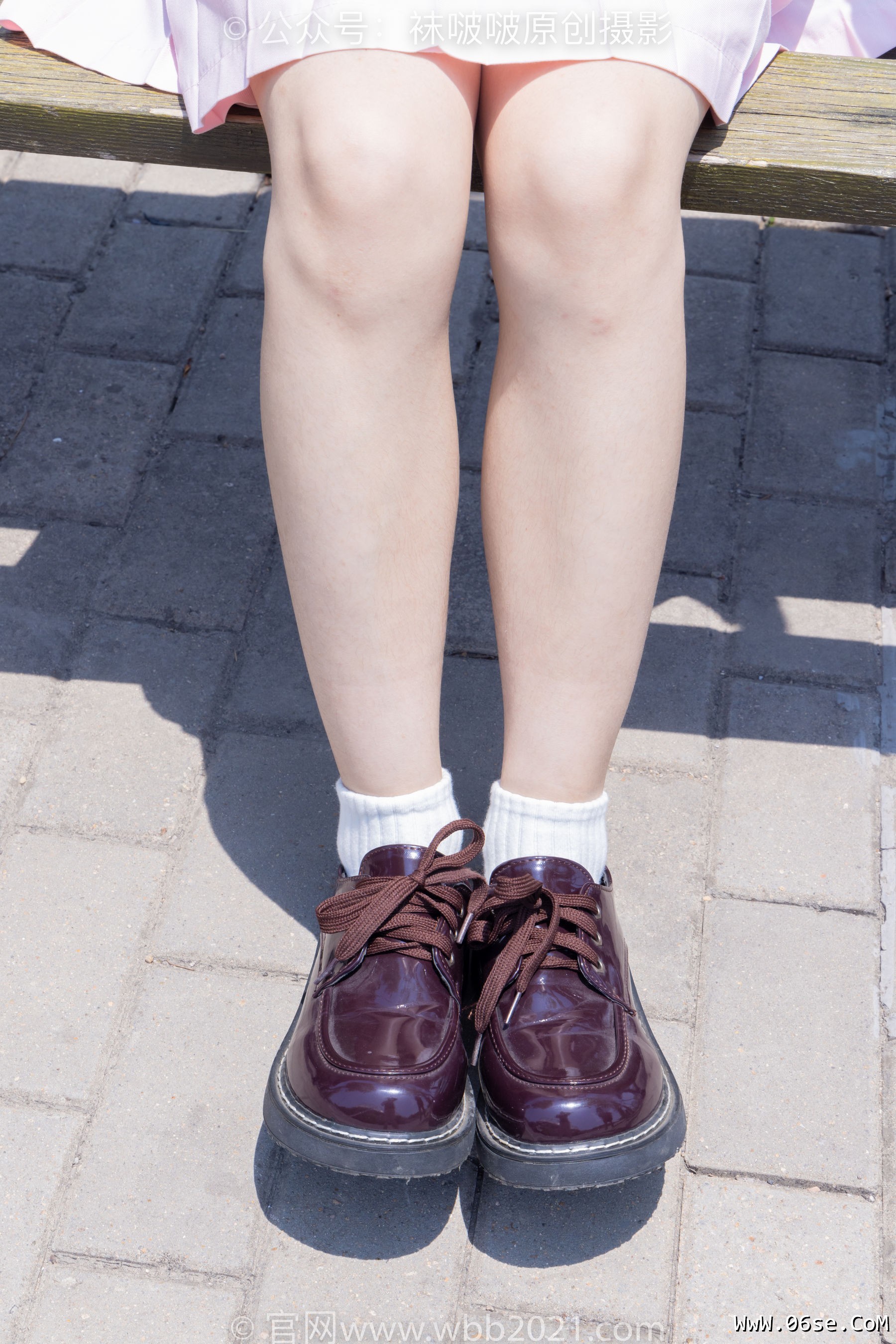 图片[83]-BoBoSocks袜啵啵 No.399 糯米 -皮鞋、白棉袜、jk制服[145P]-六色网