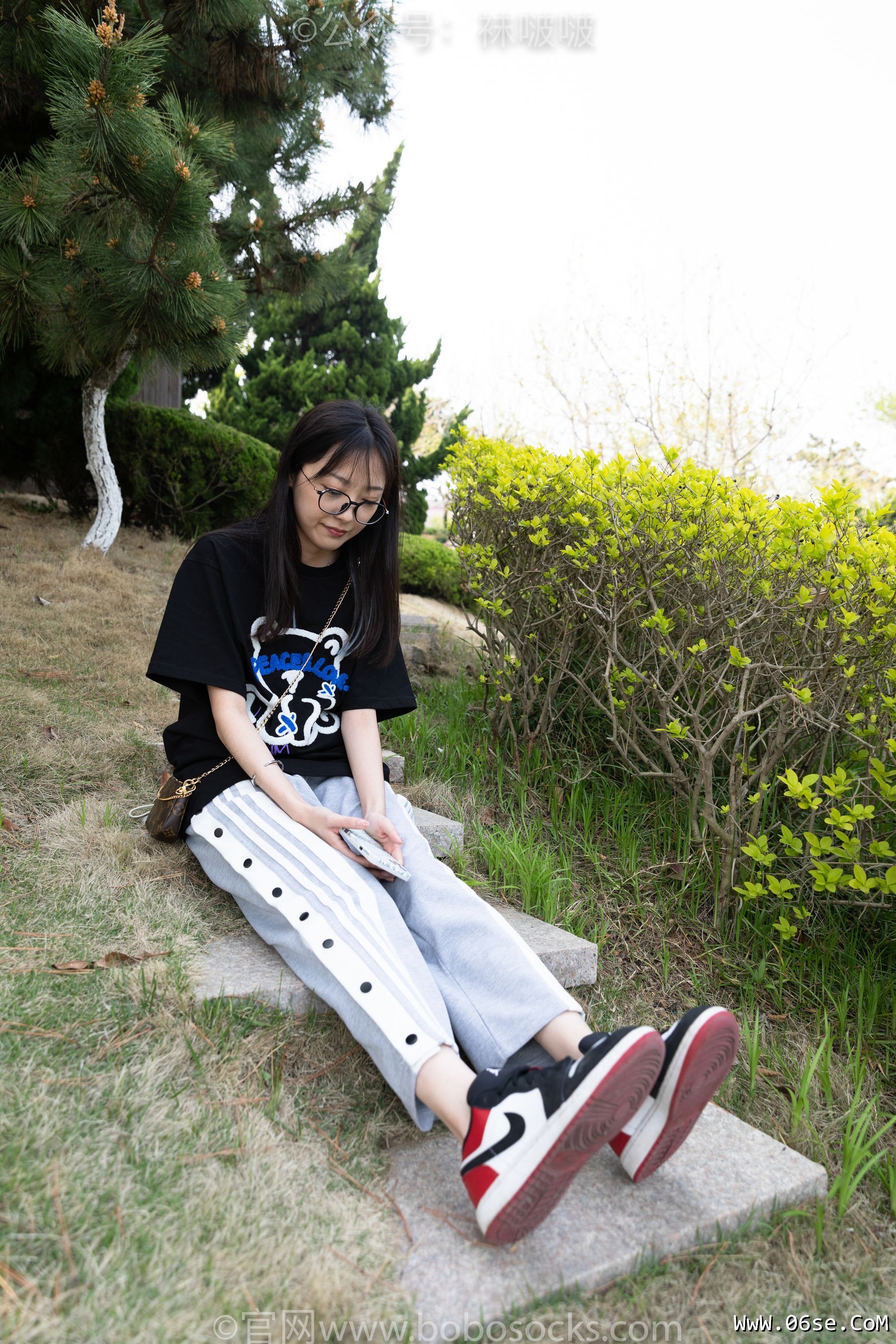图片[4]-BoBoSocks袜啵啵 No.023 稚予-AJ、白色短棉袜、裸足[119P]-六色网
