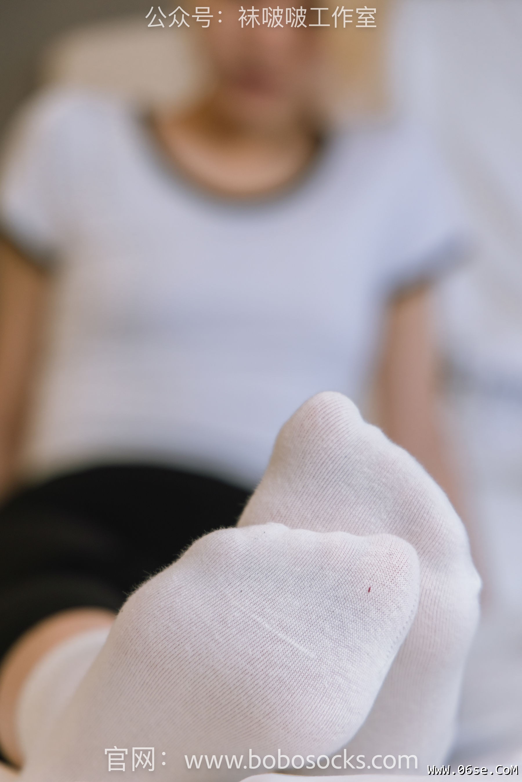图片[114]-BoBoSocks袜啵啵 No.122 小淳-高跟长靴、白棉袜、裸足[149P]-六色网