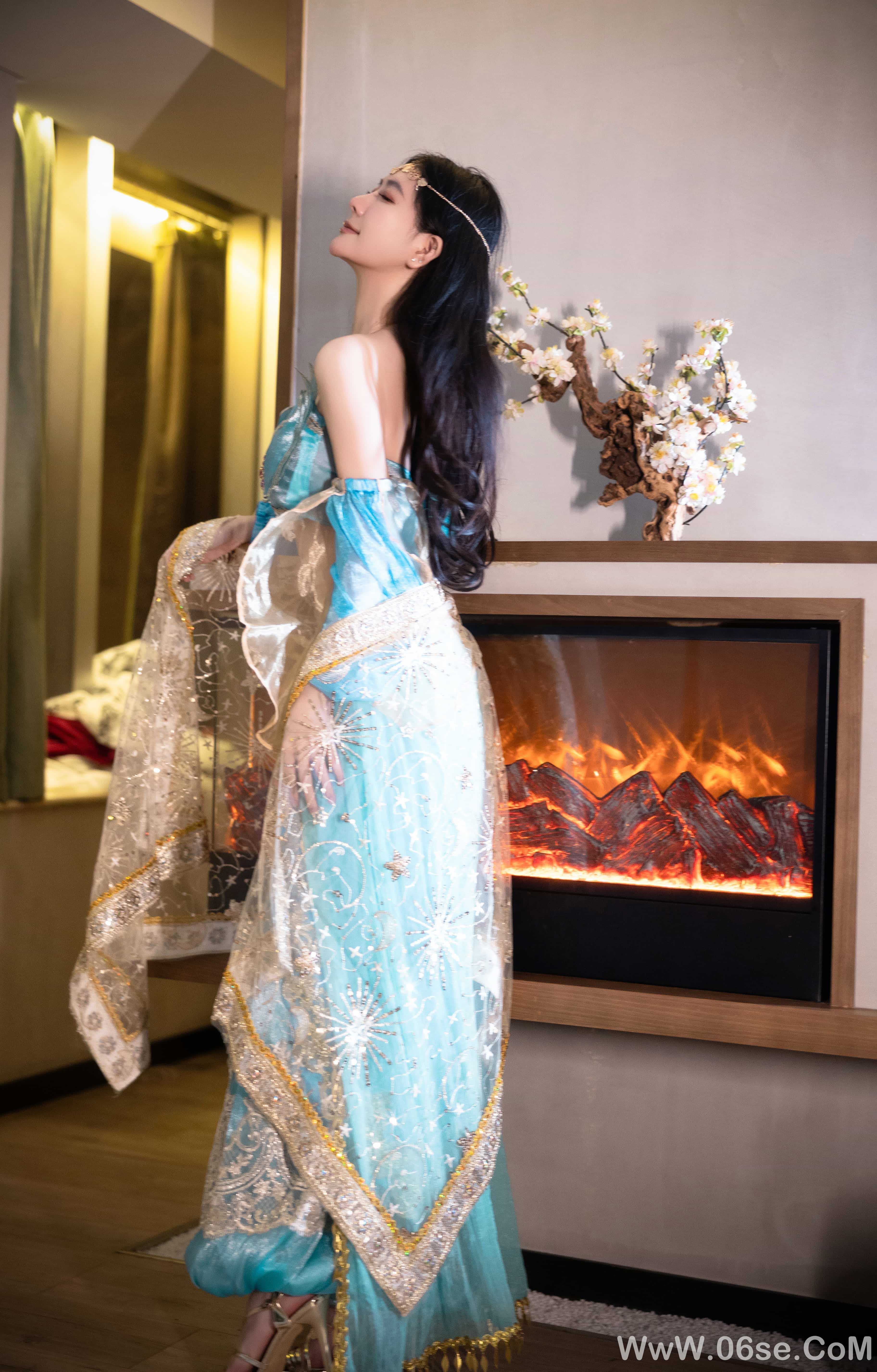 图片[16]-谢小蒽(幼幼) – 西域舞娘写真[92P]-六色网