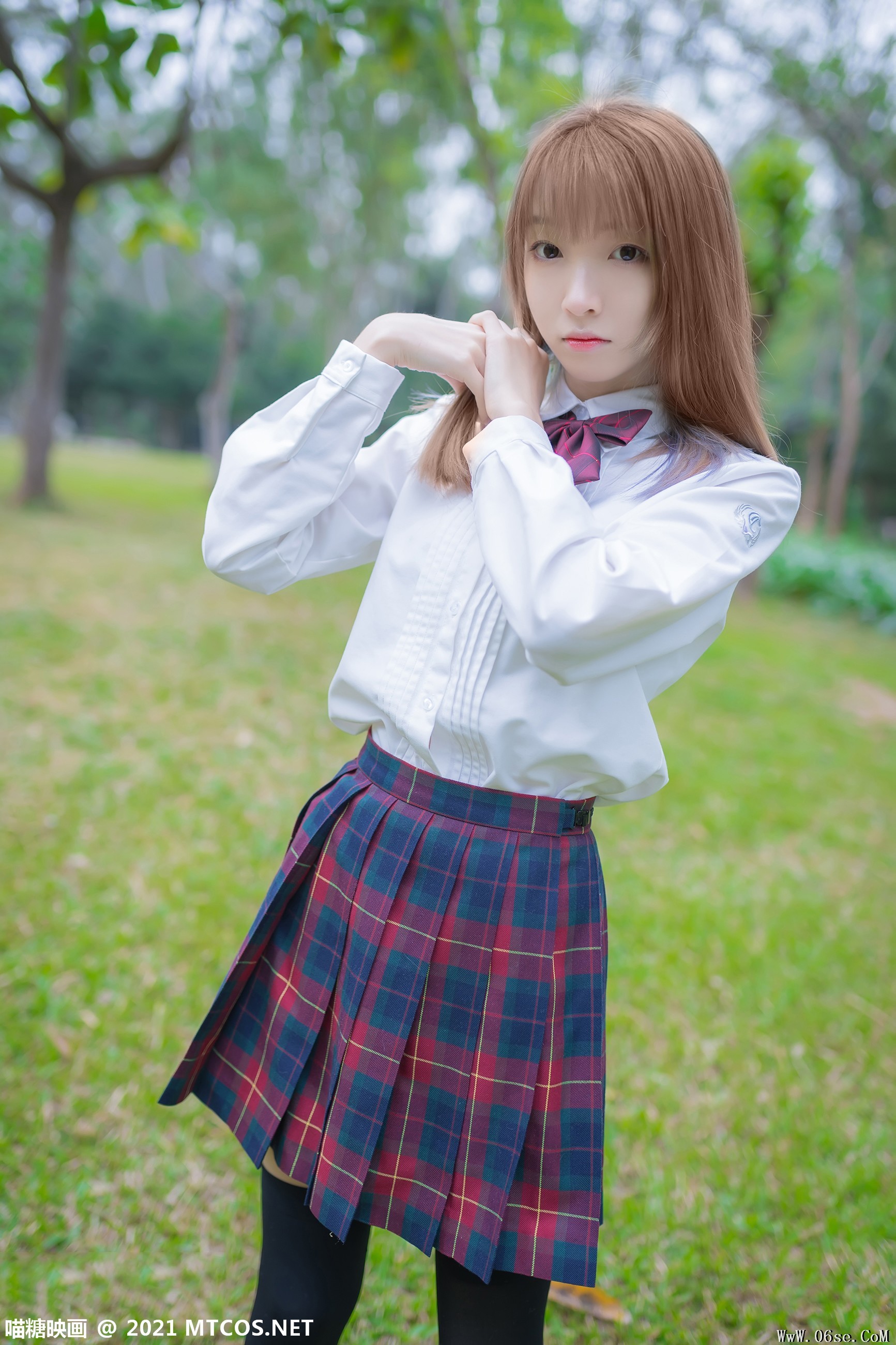 图片[35]-喵糖映画 VOL.388 户外制服[38P／108MB]-六色网