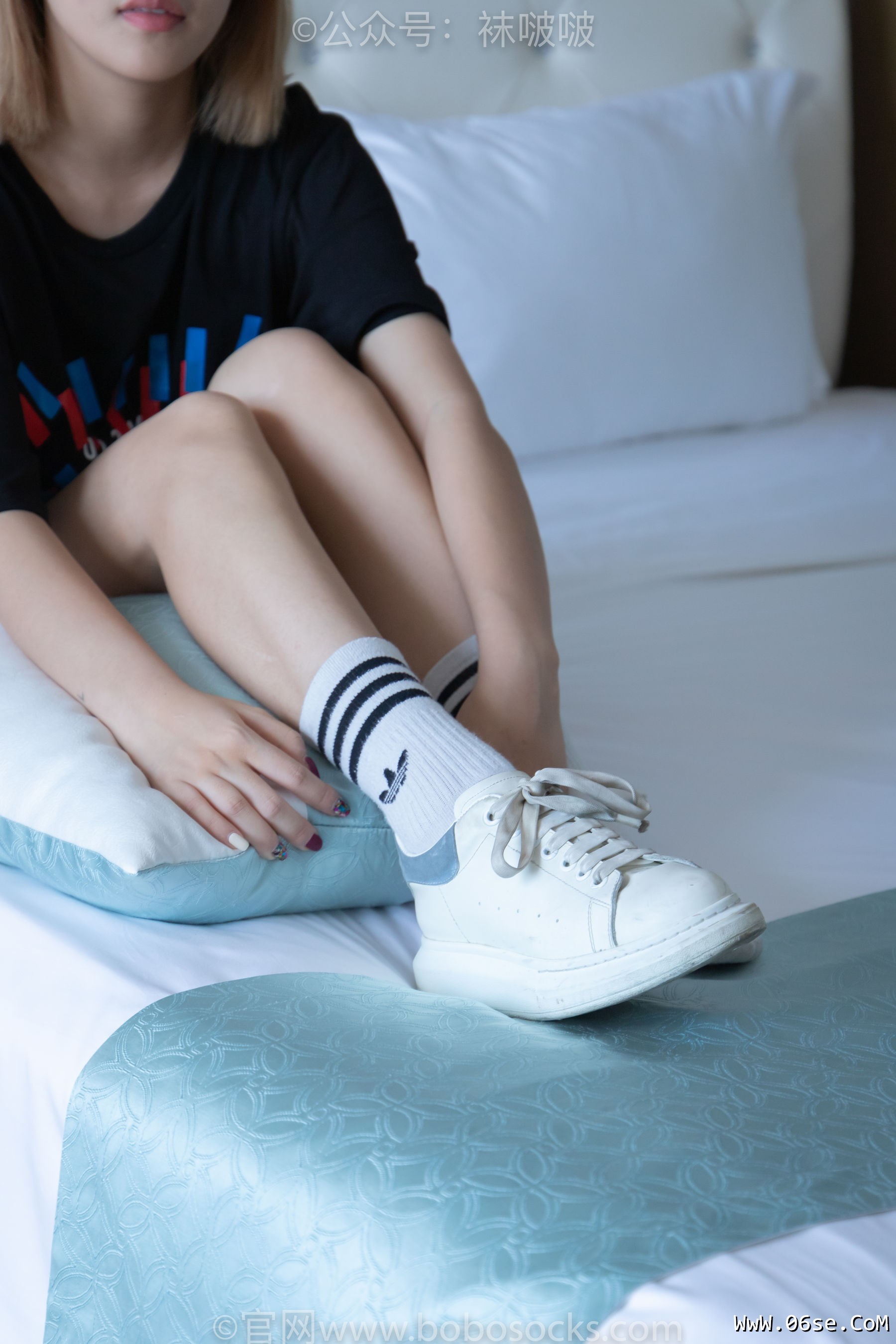 图片[38]-BoBoSocks袜啵啵 No.003 果冻-麦昆鞋、白色脏棉袜[133P]-六色网