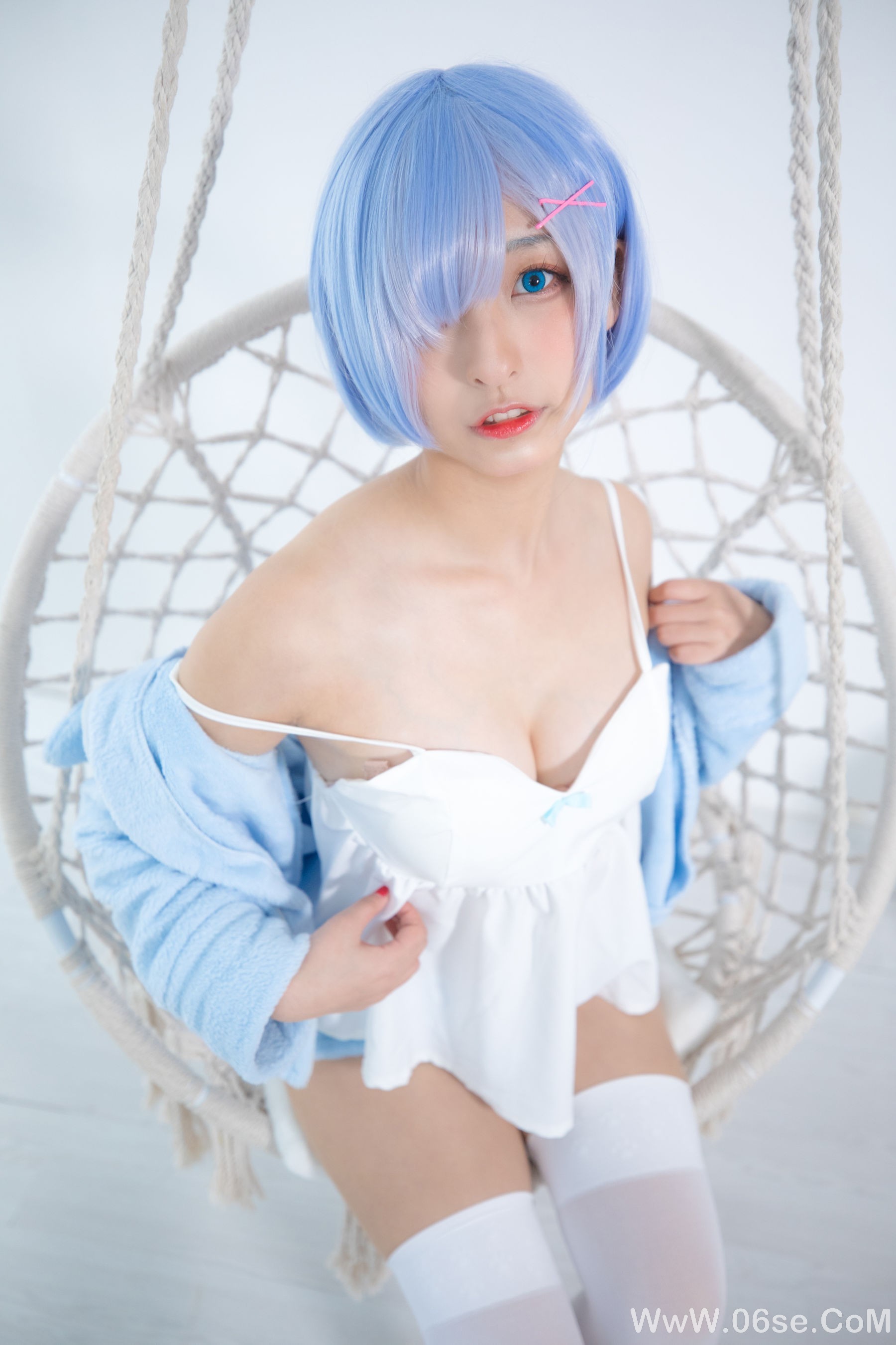 图片[25]-二次元美女古川kagura 蕾姆[100P]-六色网