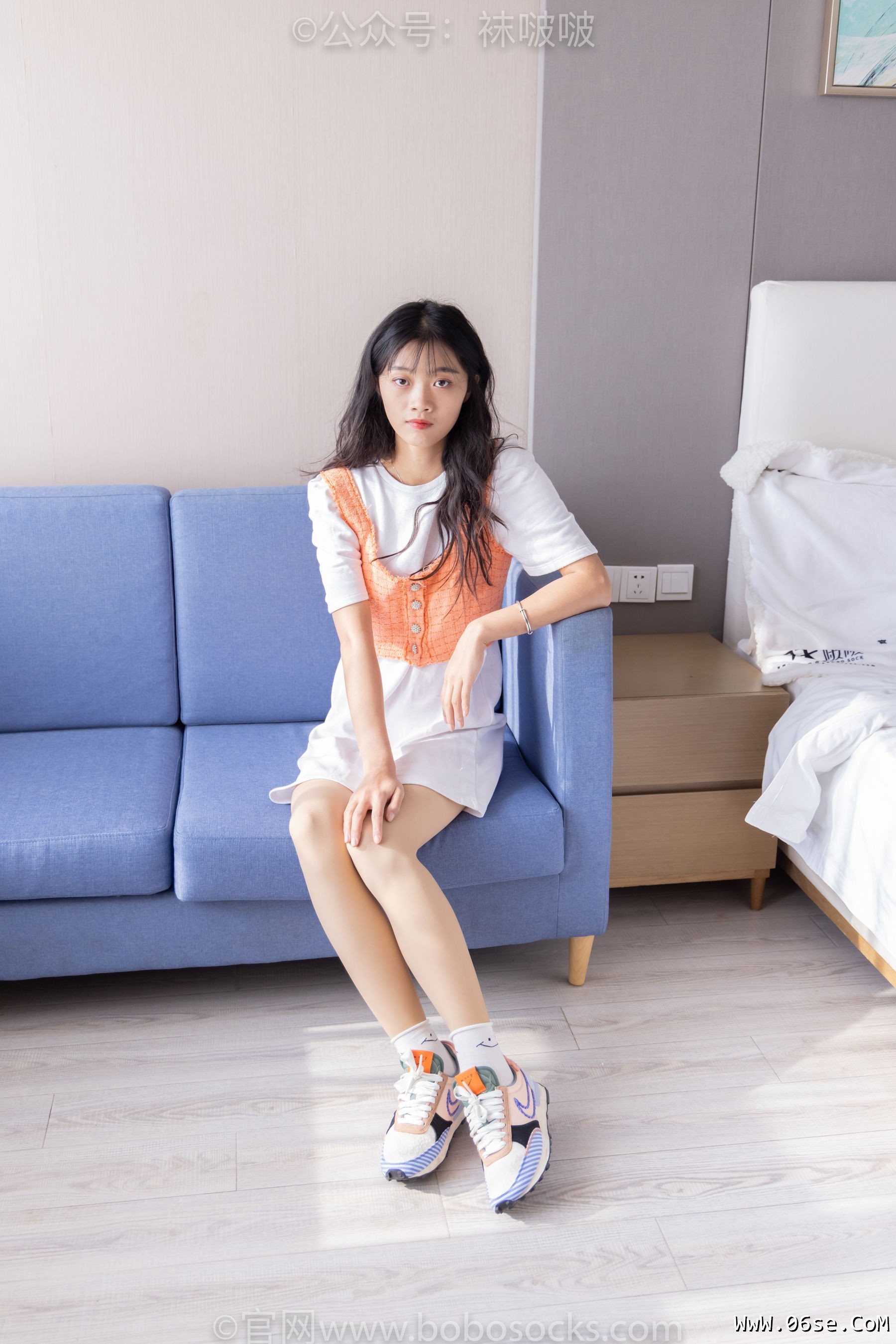 图片[11]-BoBoSocks袜啵啵 No.062 涵涵-运动鞋、白棉袜、厚肉丝[145P]-六色网