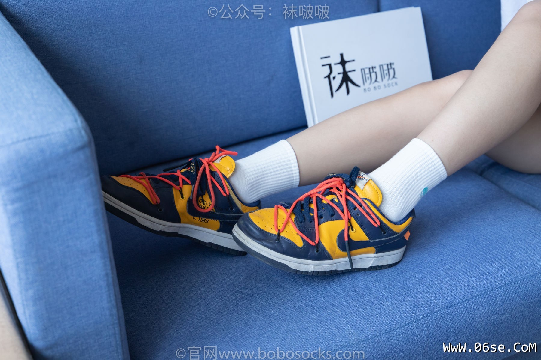 图片[11]-BoBoSocks袜啵啵 No.009 果冻-耐克板鞋、白棉袜、裸足[130P]-六色网