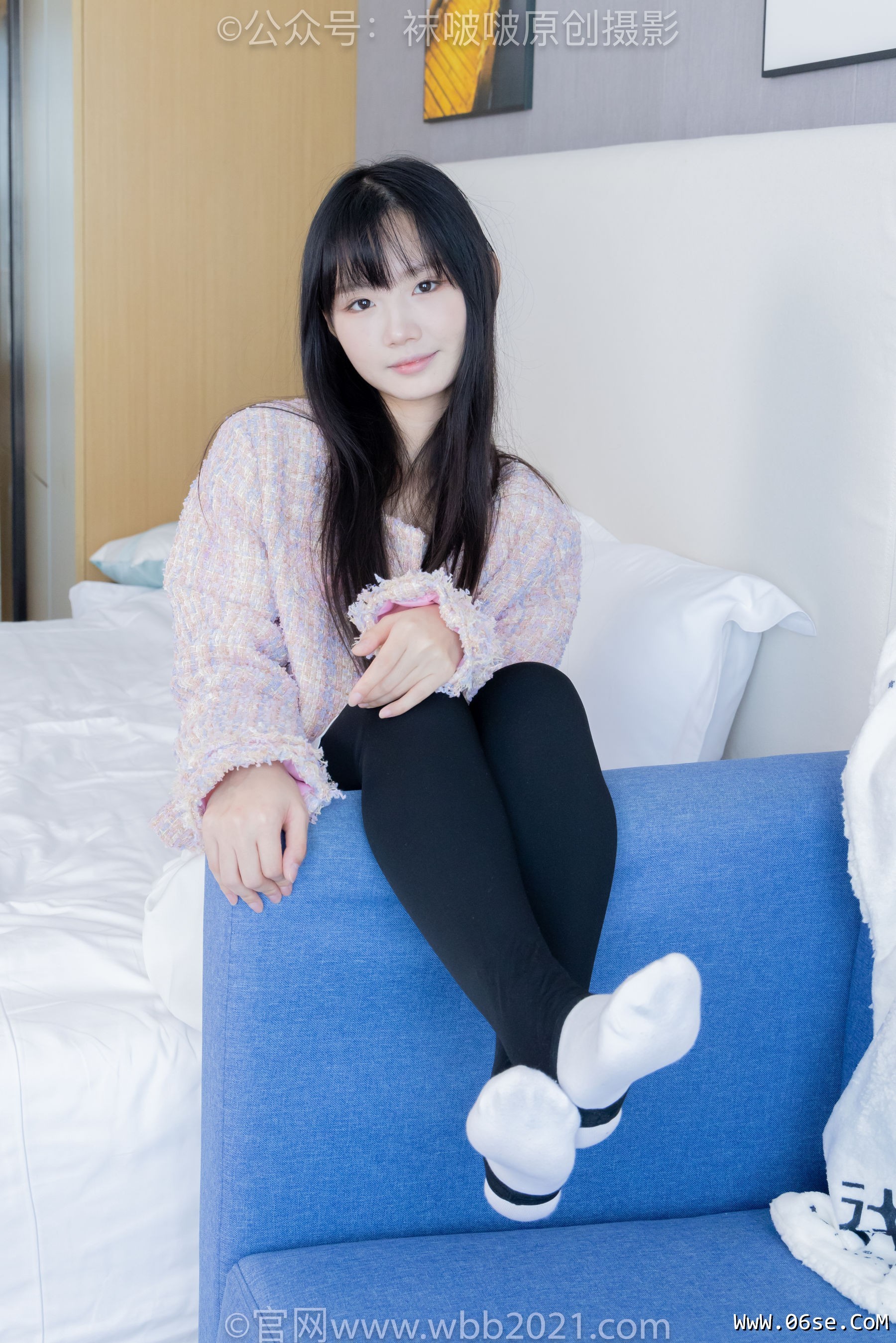 图片[6]-BoBoSocks袜啵啵 No.438 甜甜圈 -皮鞋、板鞋、白棉袜、黑色踩脚袜[150P]-六色网