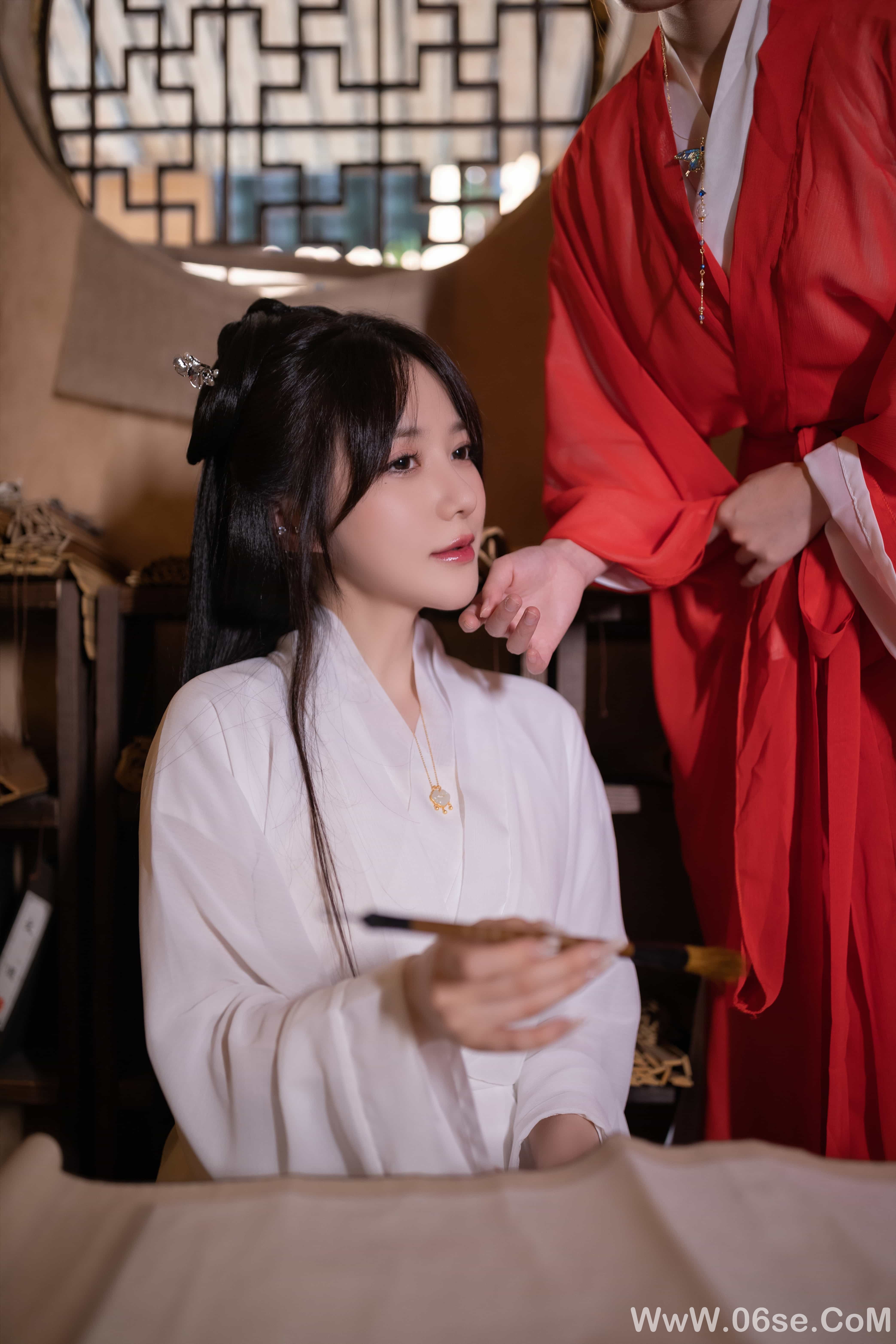 图片[131]-秀人名模鱼子酱Fish内部私购未上架《双女古装剧情》写真[153P]-六色网