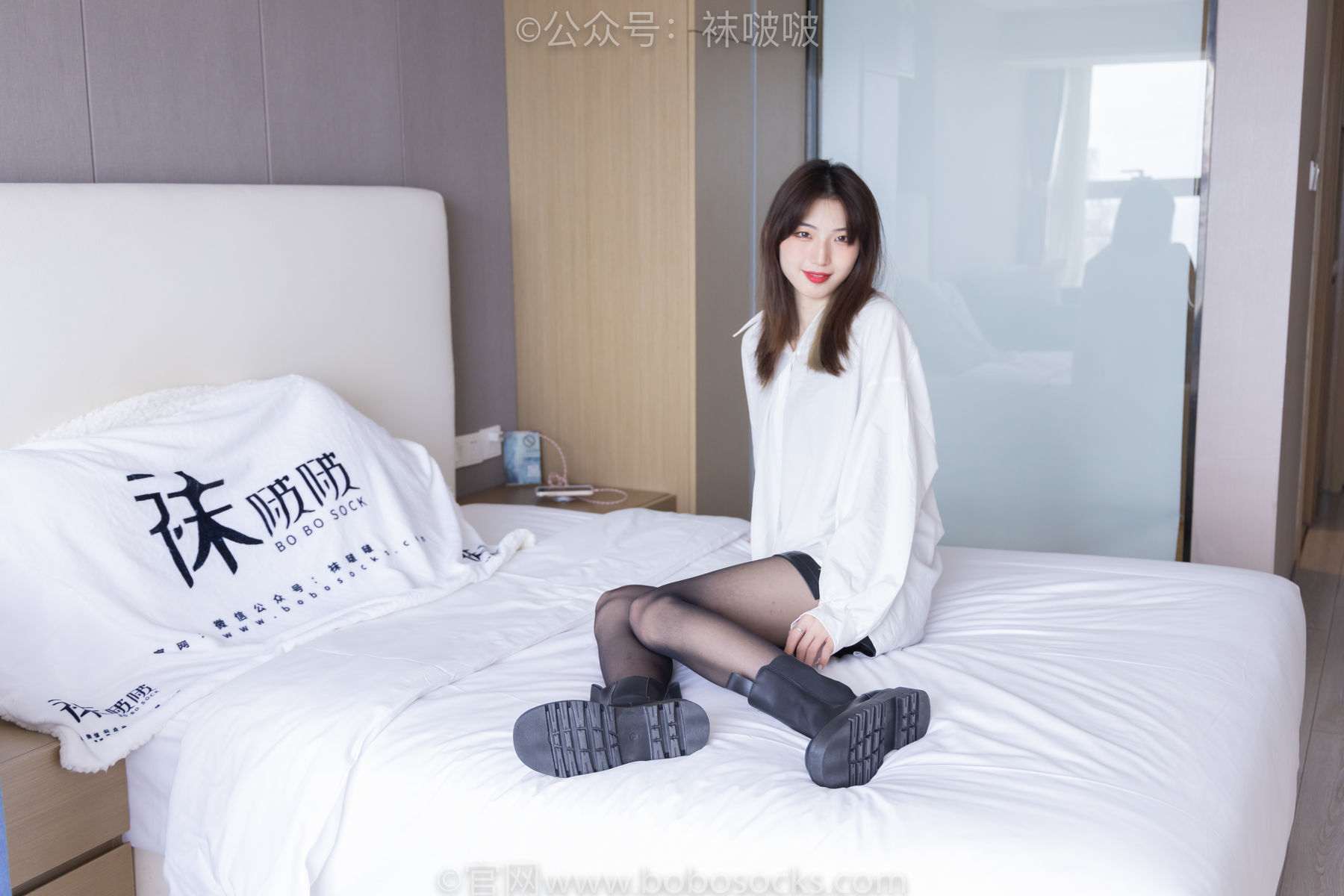 图片[46]-BoBoSocks袜啵啵 No.046 枫枫-短靴、黑丝[135P]-六色网