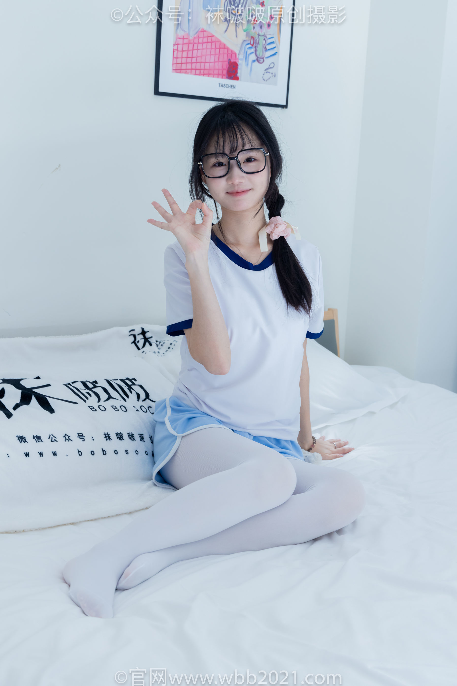图片[143]-BoBoSocks袜啵啵 No.325 甜甜圈 -皮鞋、厚白丝[145P]-六色网