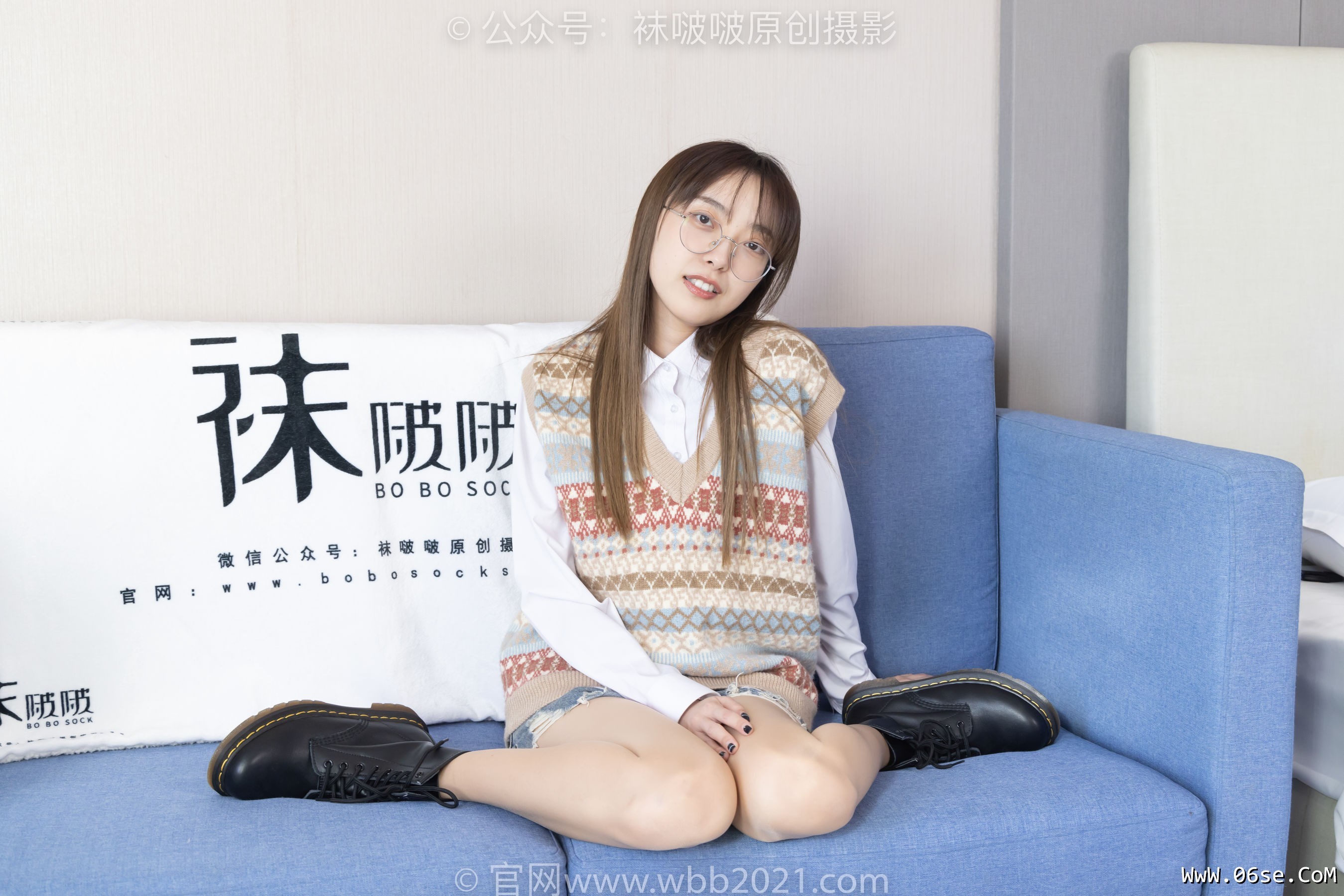 图片[115]-BoBoSocks袜啵啵 No.316 稚予 -运动鞋、马丁靴、肉丝[160P]-六色网