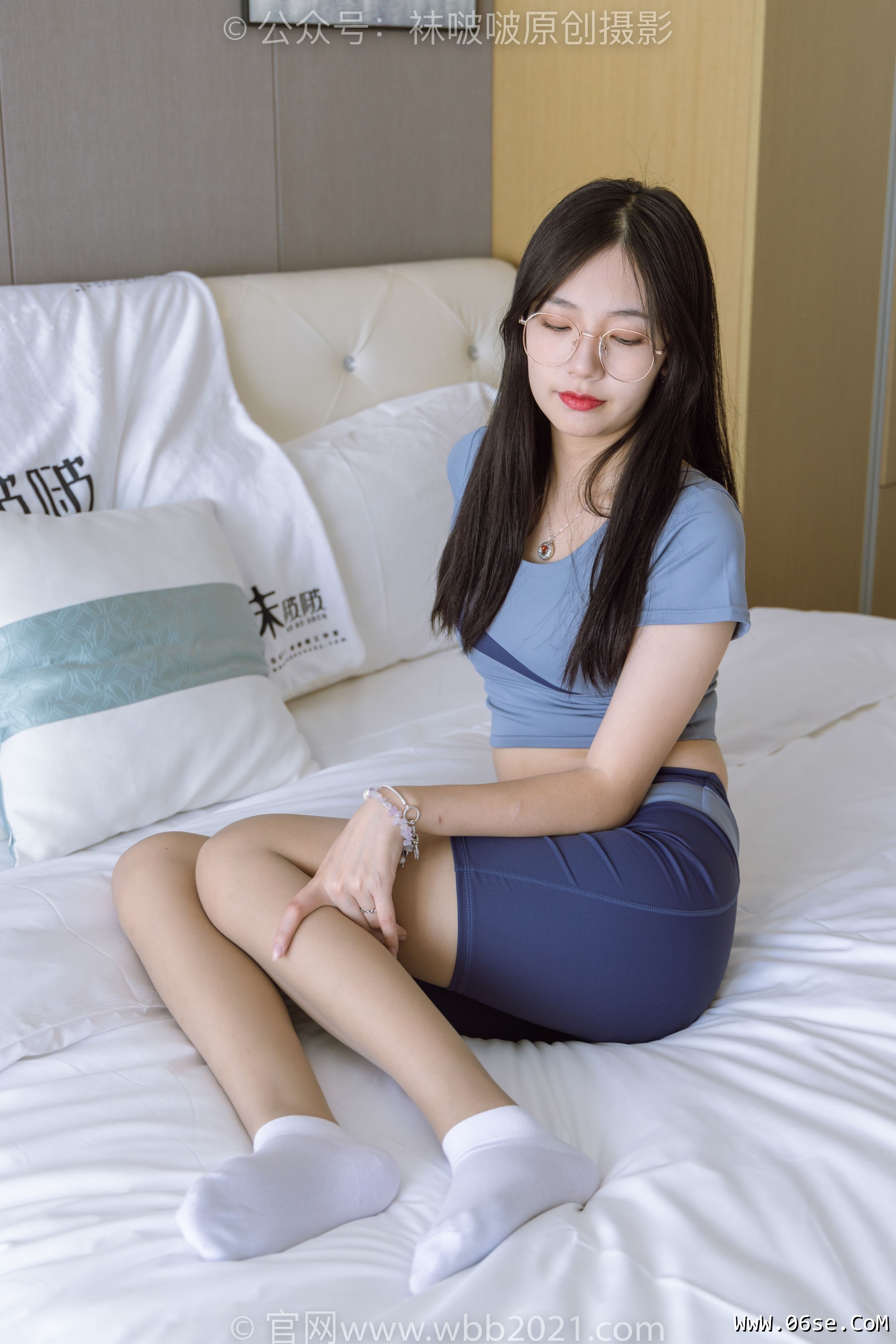图片[100]-BoBoSocks袜啵啵 No.269 小甜豆 -运动鞋、白棉袜、灰丝、瑜伽裤裤里丝[139P]-六色网