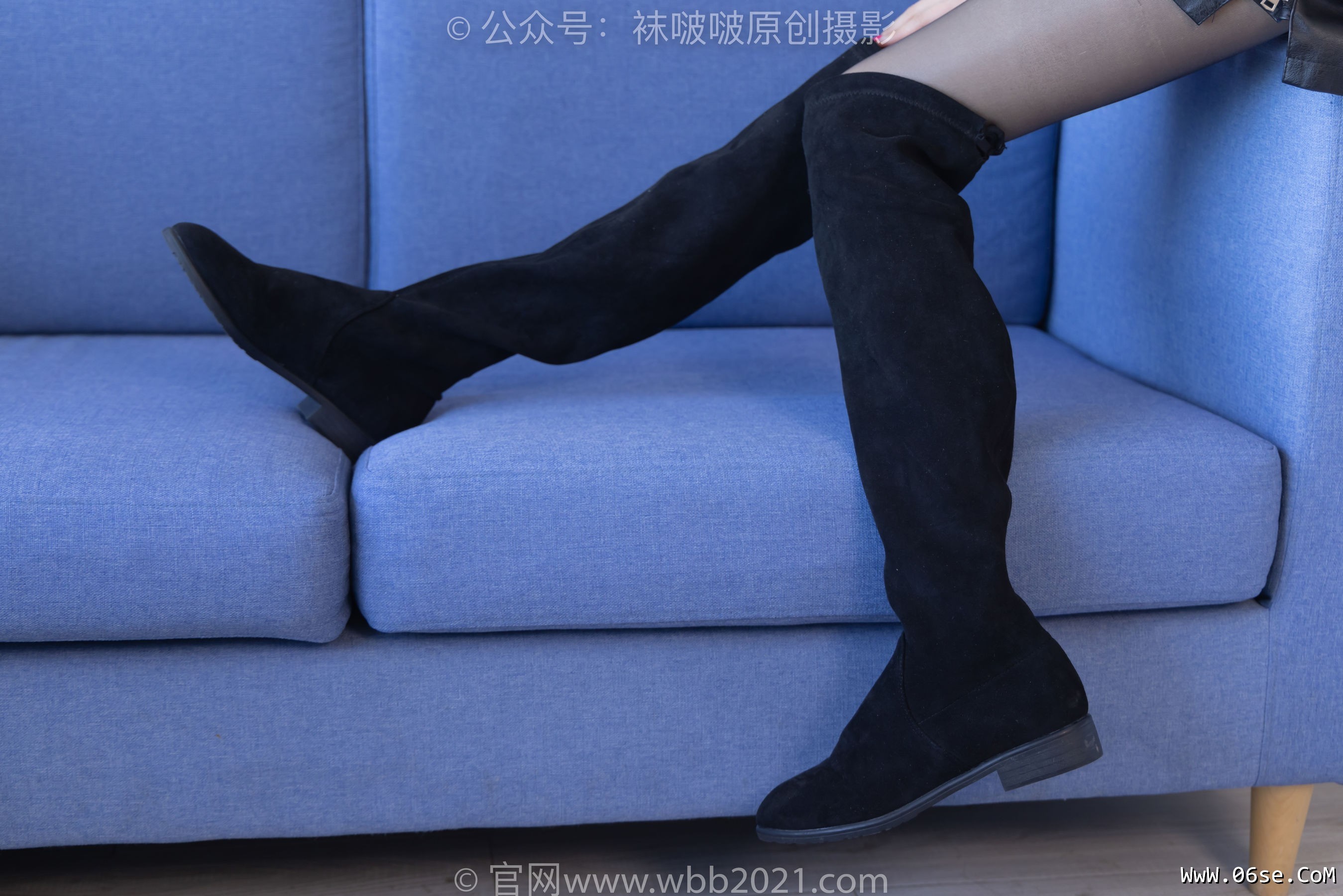 图片[121]-BoBoSocks袜啵啵 No.259 稚予 -两双长靴、油亮黑丝[149P]-六色网