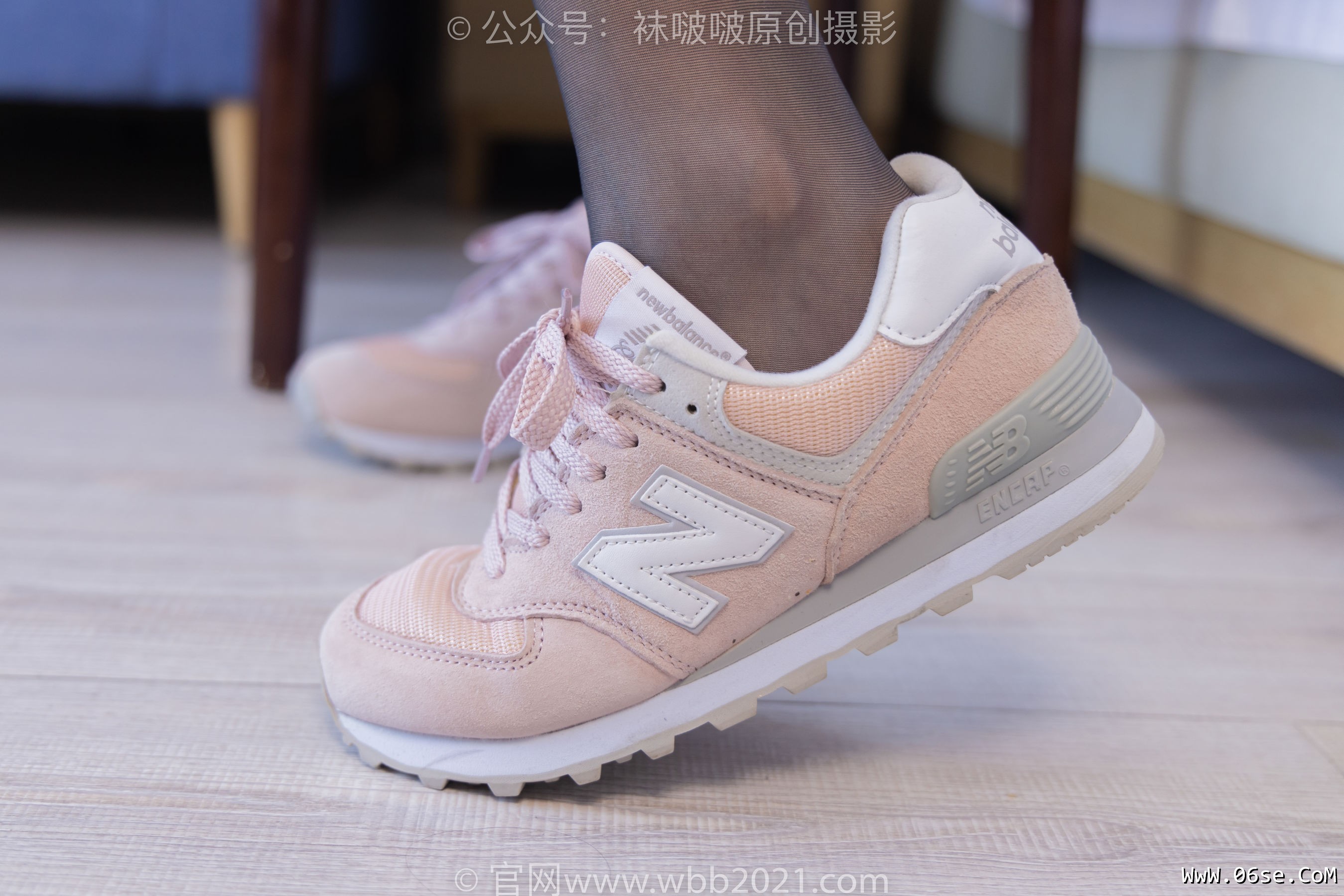 图片[44]-BoBoSocks袜啵啵 No.317 小甜豆 -运动鞋、可拆卸牛仔裤、粉色棉袜、黑丝、裤里丝[140P]-六色网
