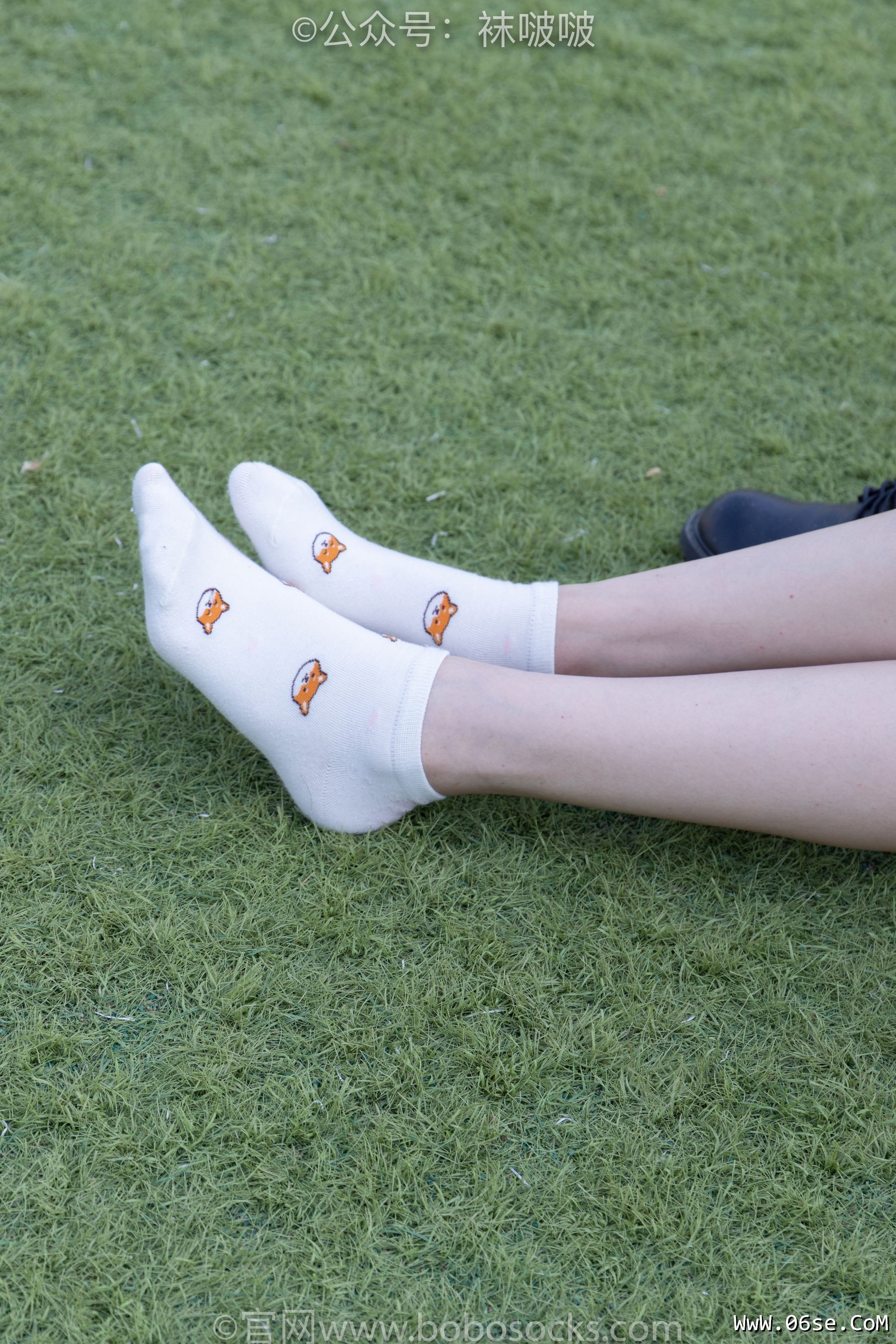 图片[59]-BoBoSocks袜啵啵 No.010 小甜豆-马丁靴、白色短棉袜、裸足[117P]-六色网