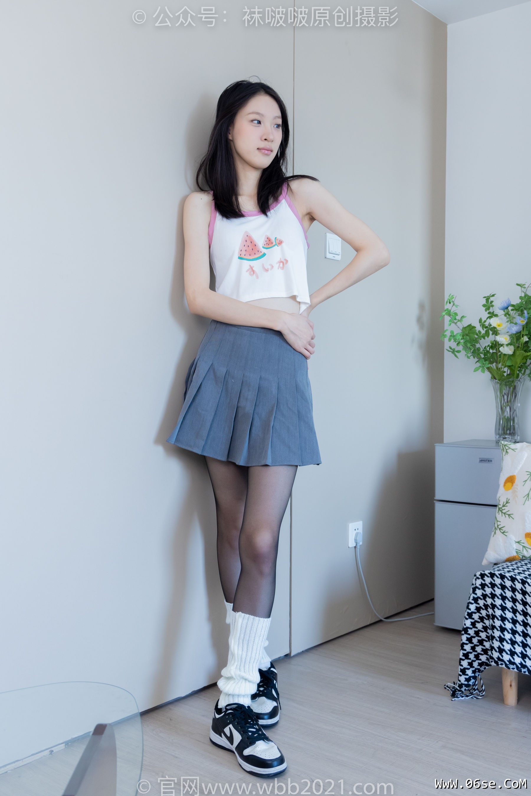 图片[75]-BoBoSocks袜啵啵 No.333 雪糕 -板鞋、白棉袜、黑丝、堆堆袜套[140P]-六色网