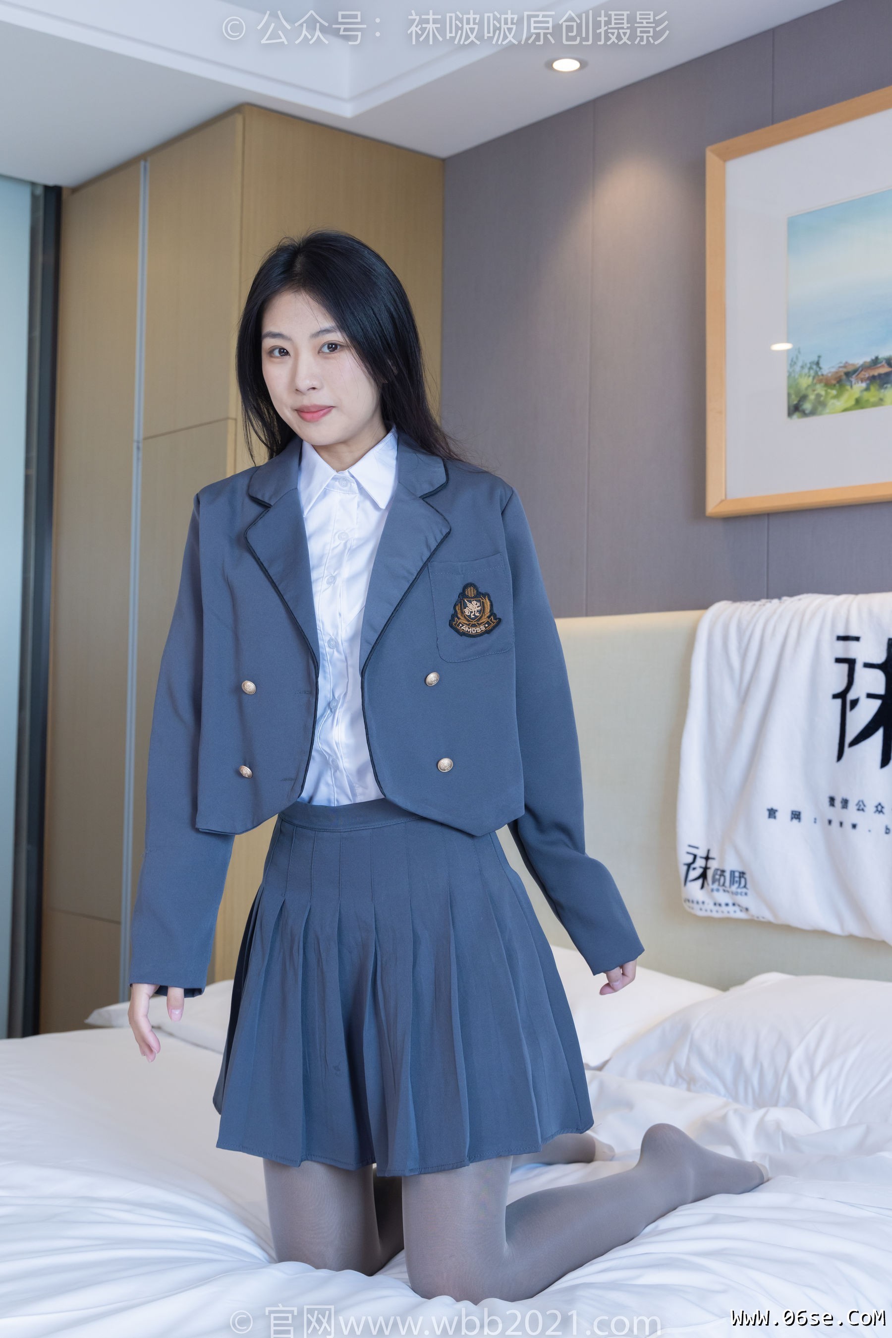 图片[160]-BoBoSocks袜啵啵 No.312 奶油 -高跟鞋、黑丝打底、肉丝[160P]-六色网