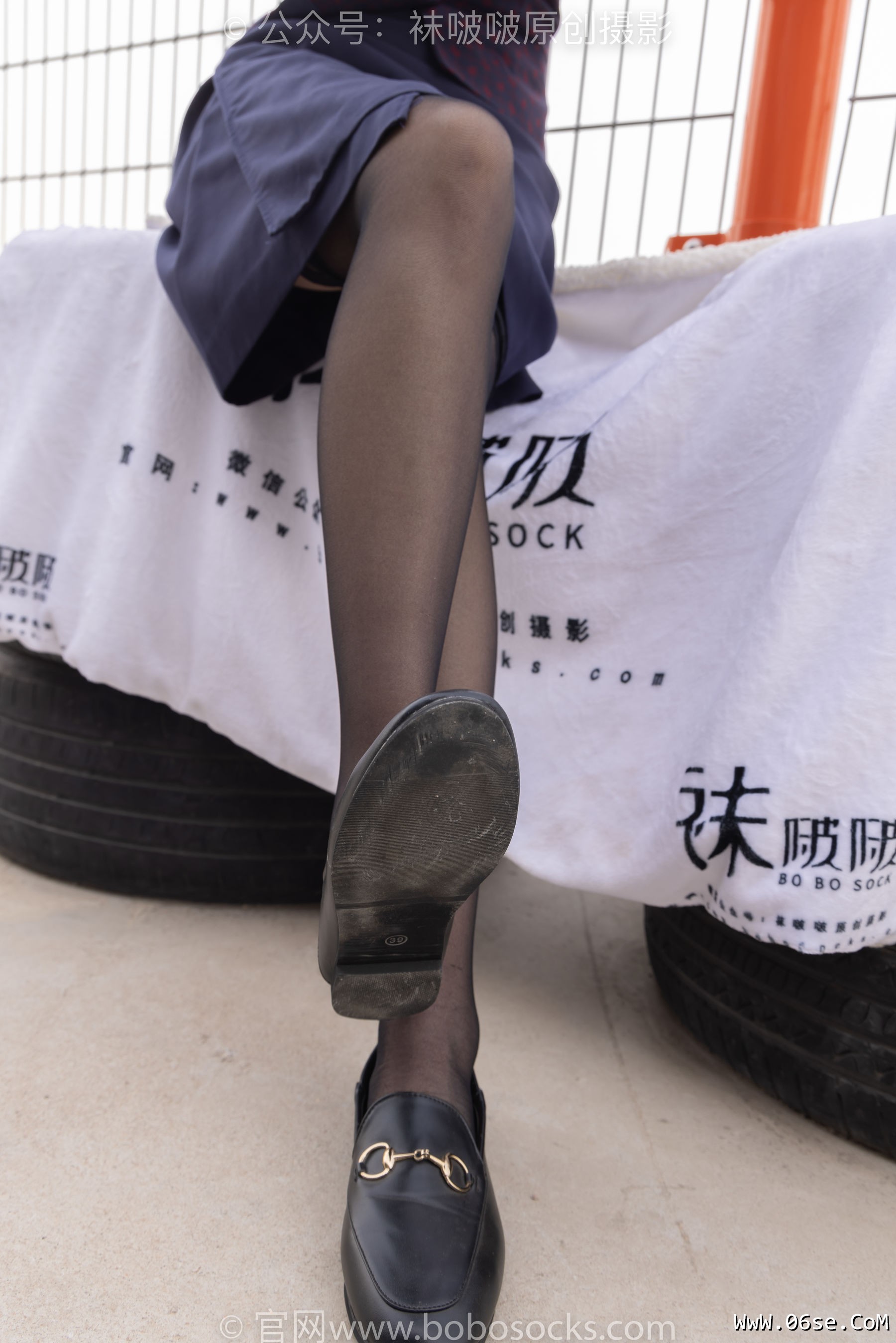 图片[7]-BoBoSocks袜啵啵 No.227 小甜豆-皮鞋、黑丝、裸足[150P]-六色网