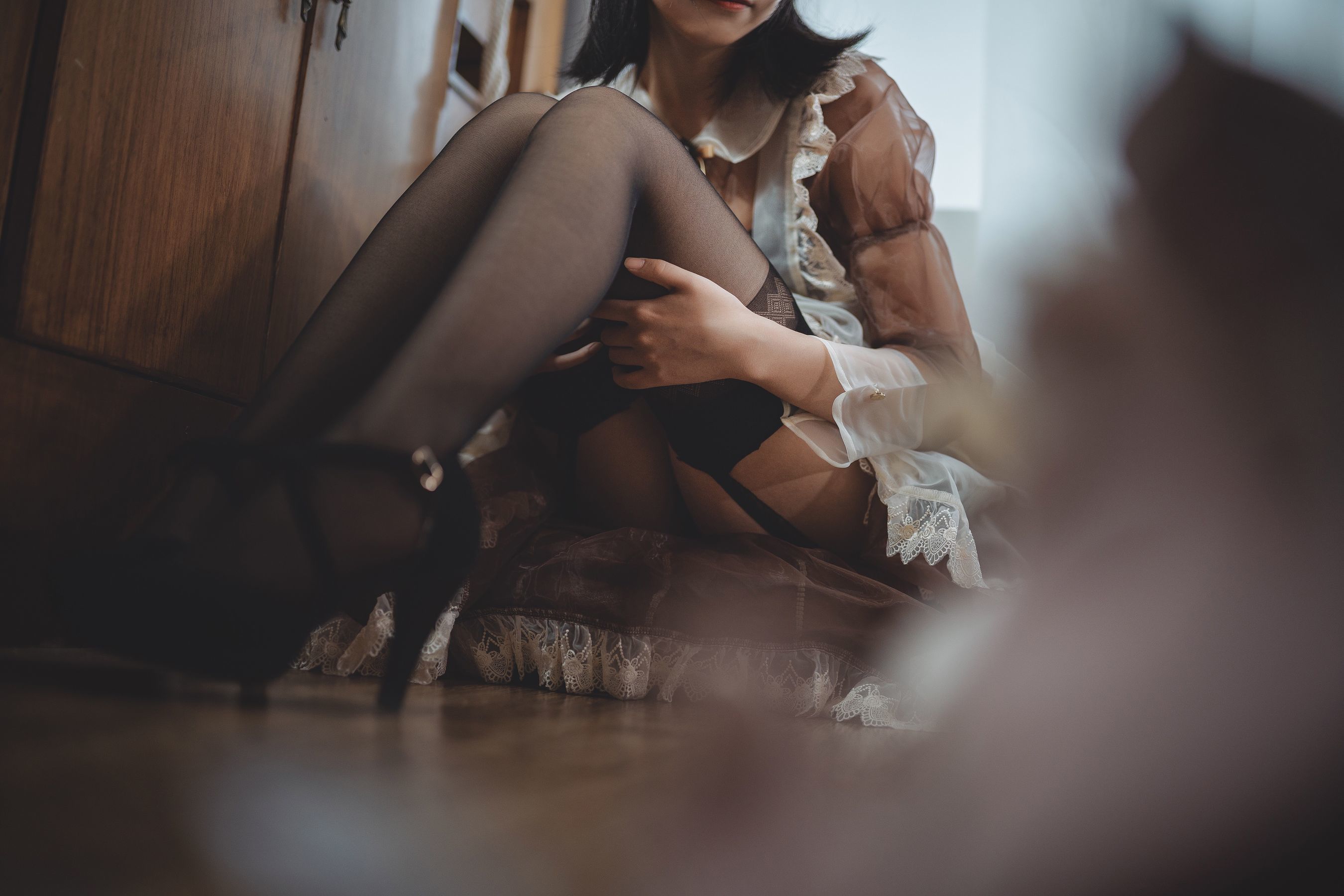 图片[21]-COSER美女逐月su 透明女仆[46P]-六色网