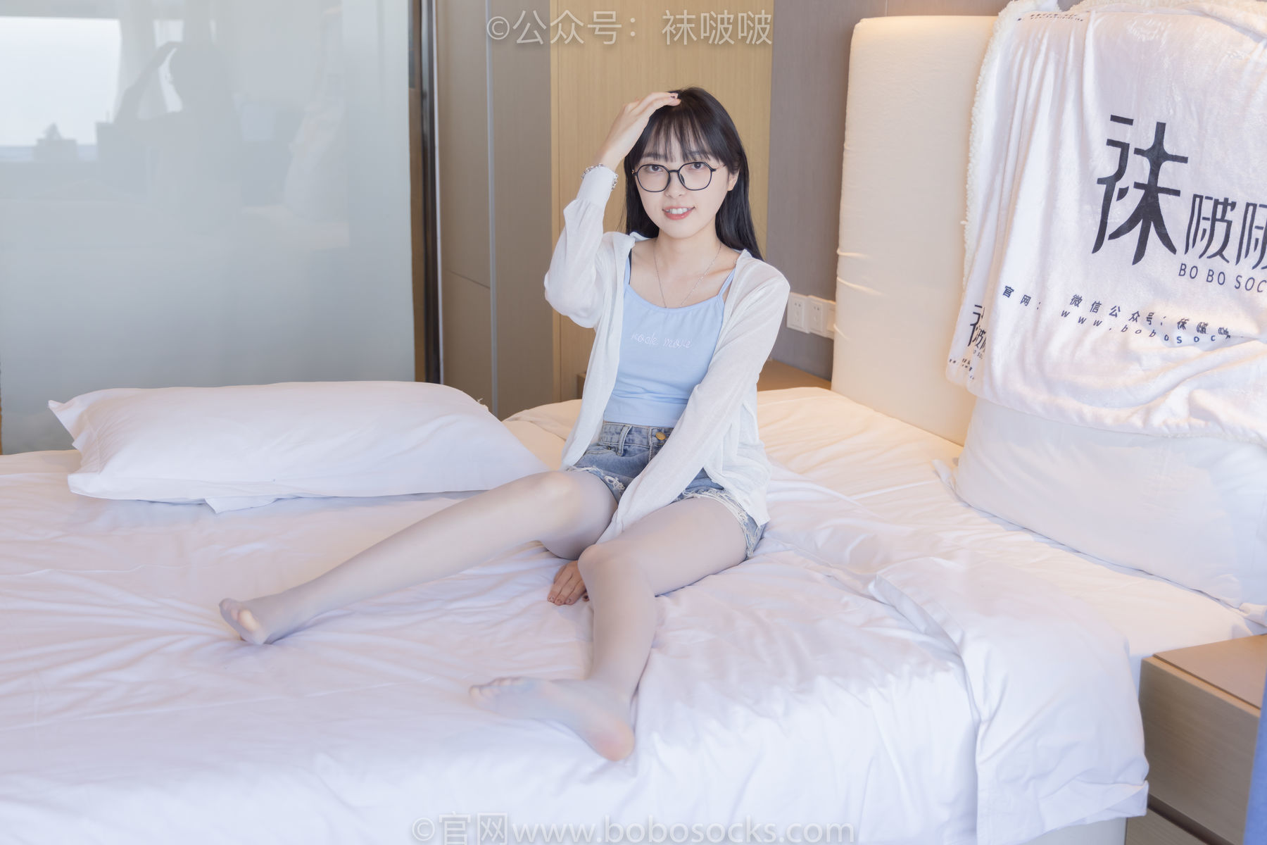 图片[58]-BoBoSocks袜啵啵 No.083 稚予-高跟鞋、凉鞋、白丝、裸足涂白色指甲油剧情[140P]-六色网