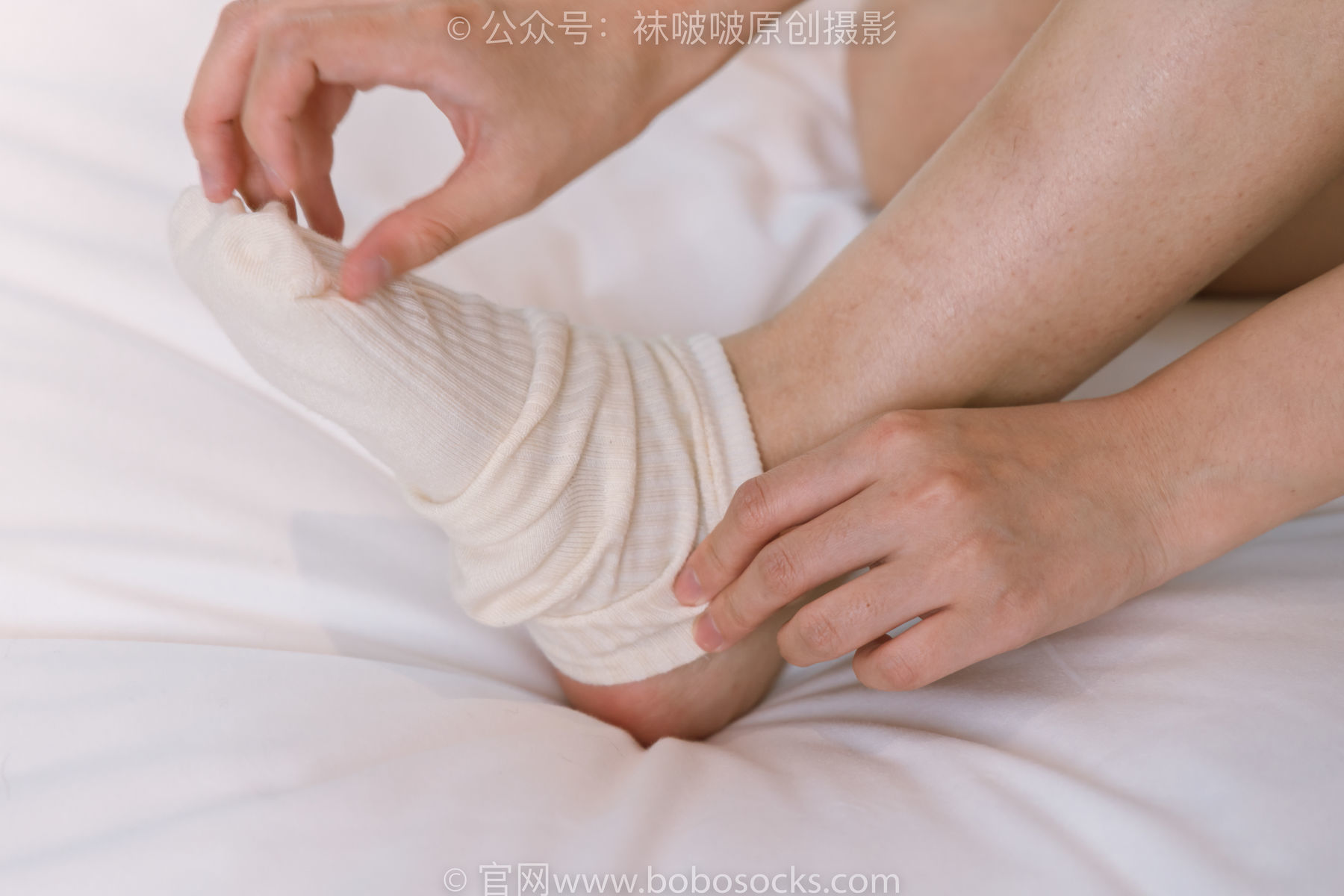 图片[123]-BoBoSocks袜啵啵 No.176 小安-运动鞋、白棉袜、裸足[139P]-六色网