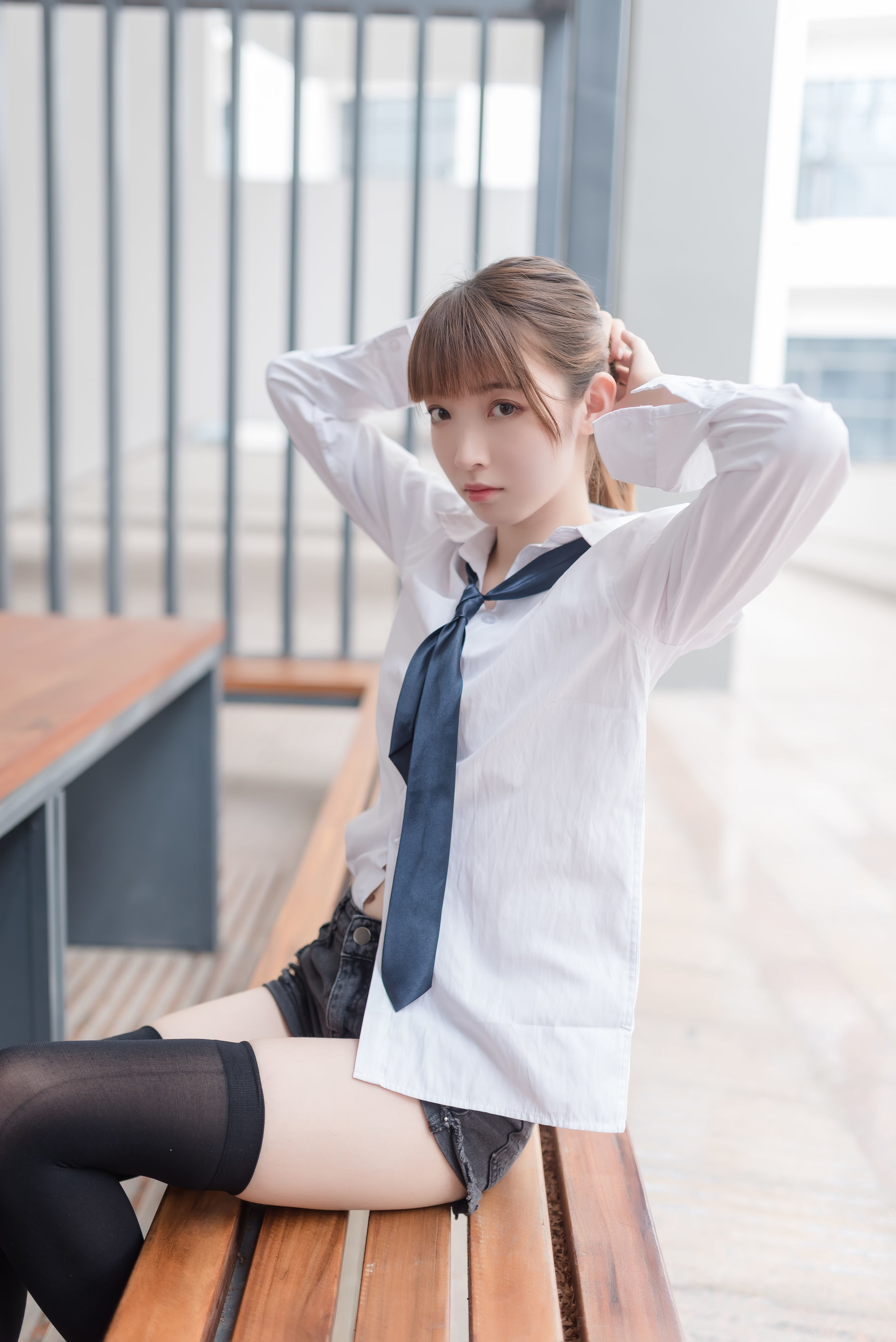 图片[43]-喵糖映画 VOL.431 热裤女孩 [49P]-六色网