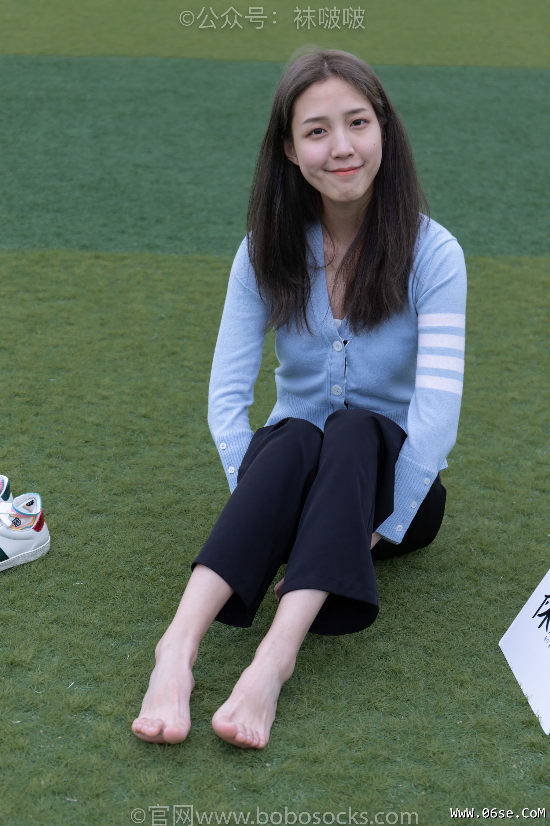 图片[106]-BoBoSocks袜啵啵 No.021 泡芙-板鞋、白棉袜、裸足[131P]-六色网