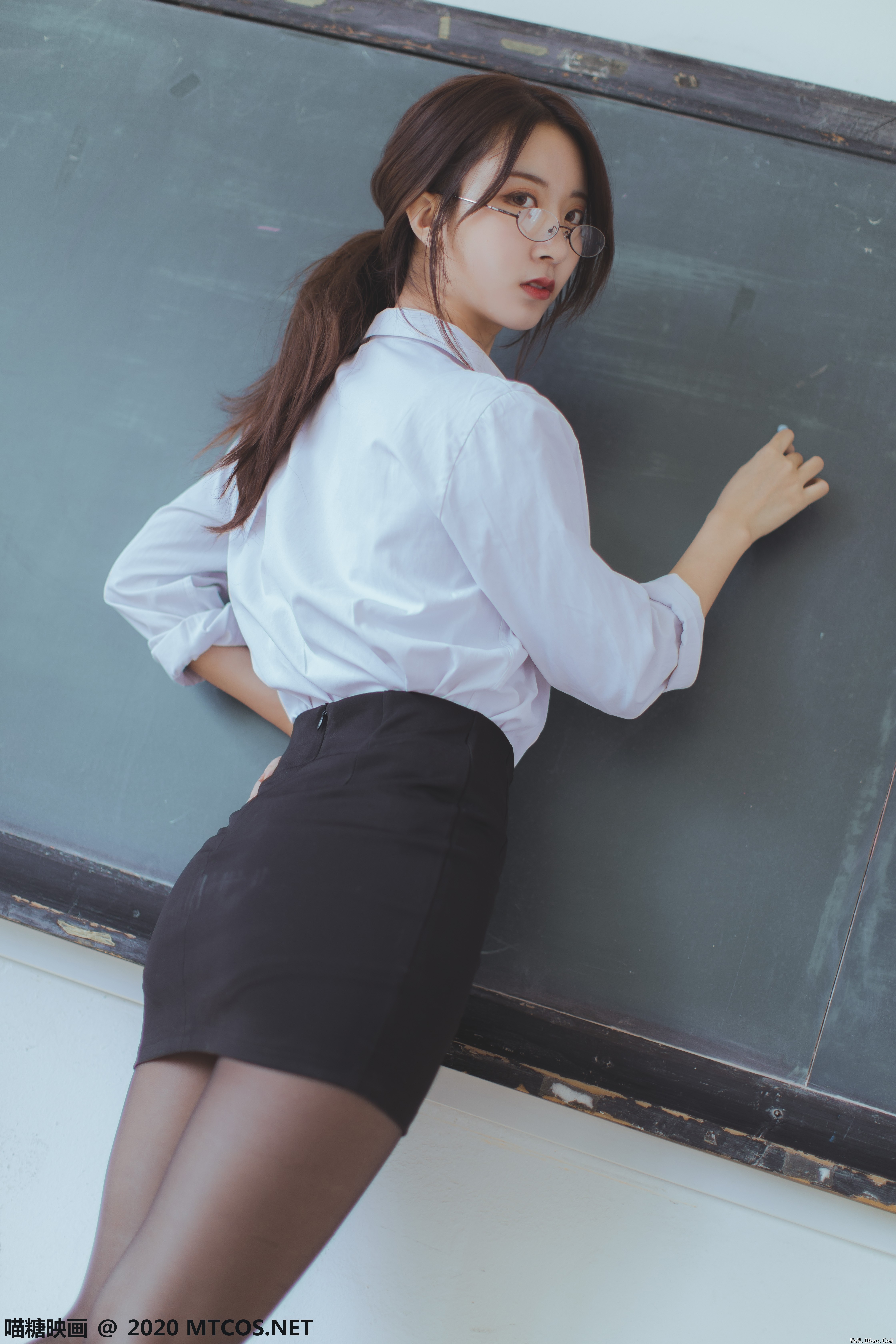 图片[2]-喵糖映画 VOL.282 OL制服 [29P-217MB]-六色网