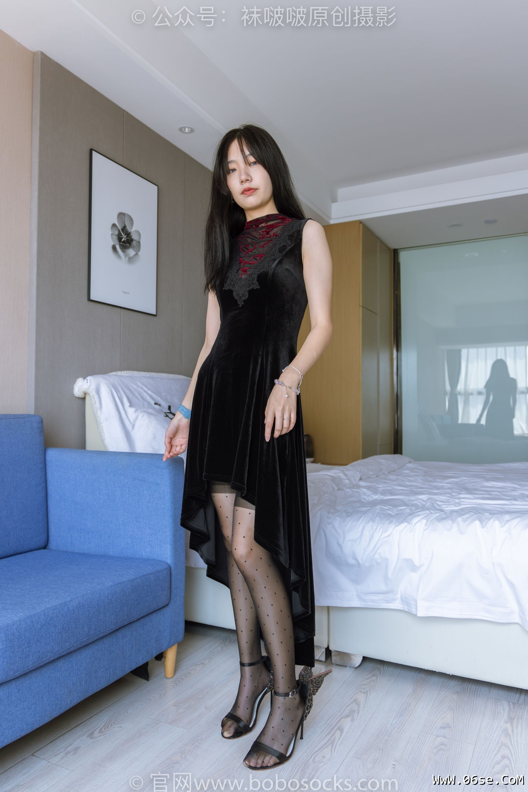 图片[57]-BoBoSocks袜啵啵 No.175 小甜豆-高跟鞋、黑丝 脚尖透明款[140P]-六色网