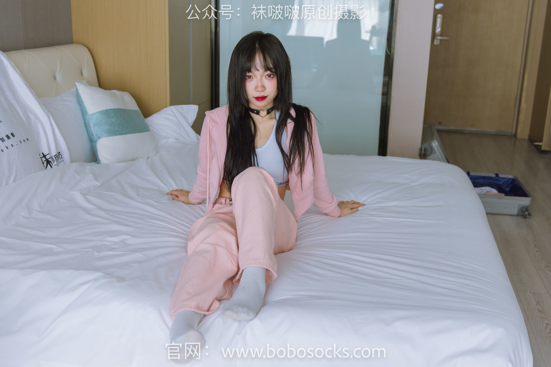 图片[105]-BoBoSocks袜啵啵 No.141 周周-运动鞋、白棉袜、裸足[140P]-六色网
