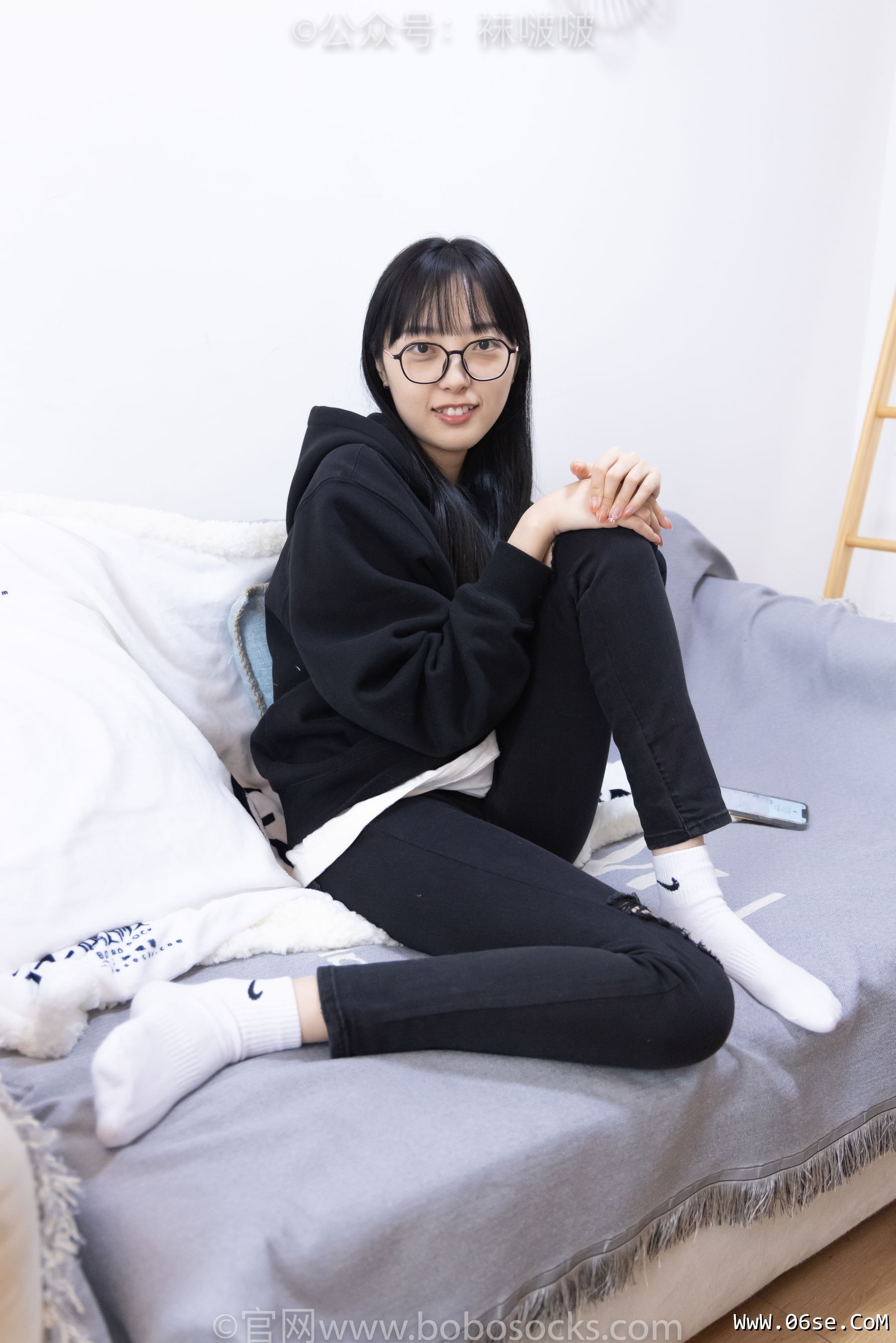 图片[80]-BoBoSocks袜啵啵 No.061 稚予-短靴、白棉袜、裸足[145P]-六色网
