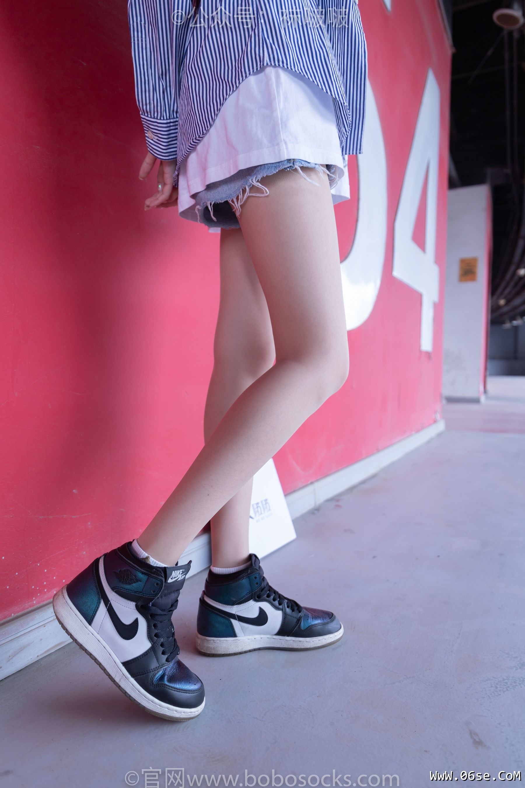 图片[8]-BoBoSocks袜啵啵 No.011 稚予-AJ、白色短棉袜、肉丝[139P]-六色网