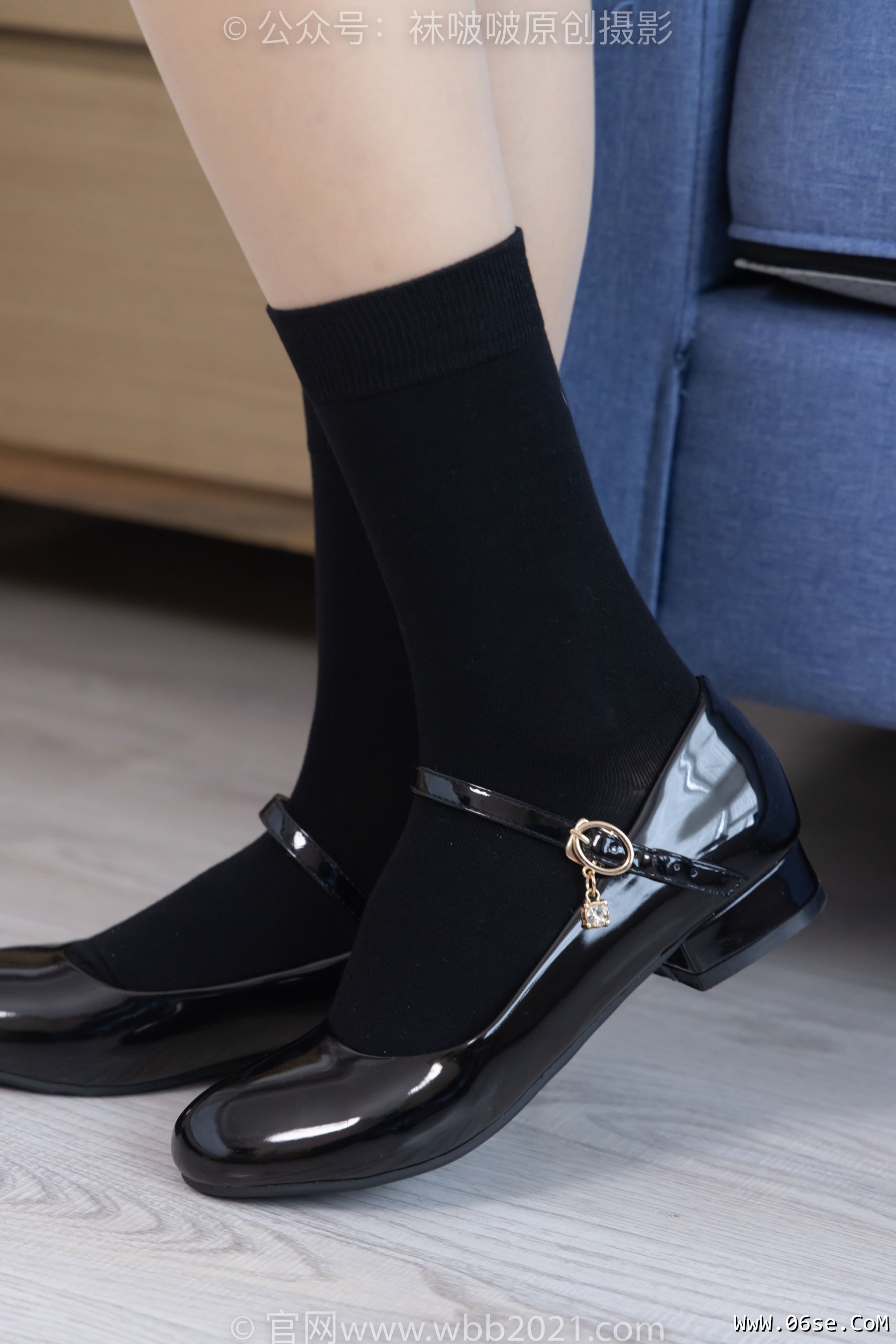 图片[97]-BoBoSocks袜啵啵 No.324 奶油 -高跟鞋、皮鞋、黑棉袜、油亮肉丝[140P]-六色网