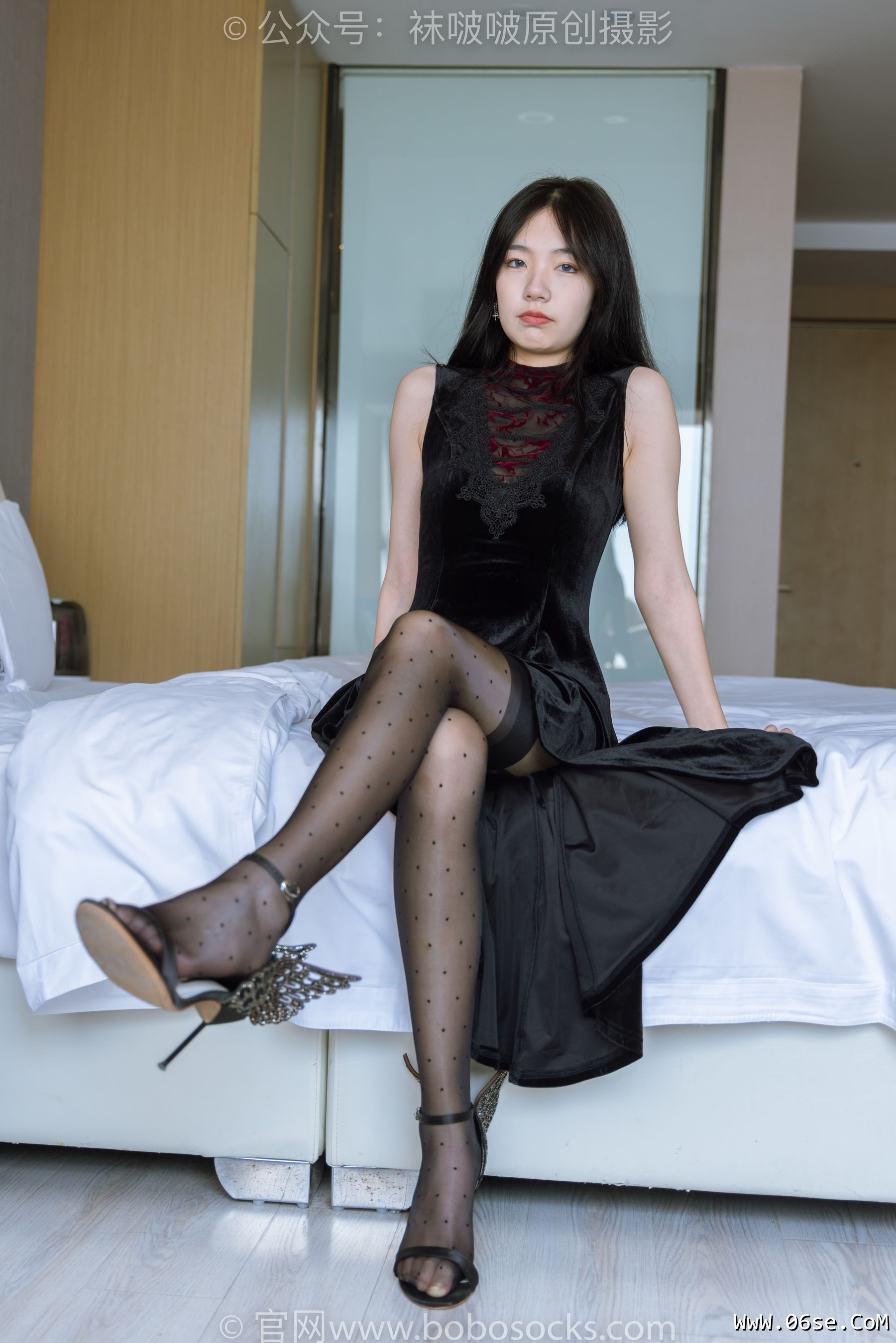 图片[97]-BoBoSocks袜啵啵 No.175 小甜豆-高跟鞋、黑丝 脚尖透明款[140P]-六色网