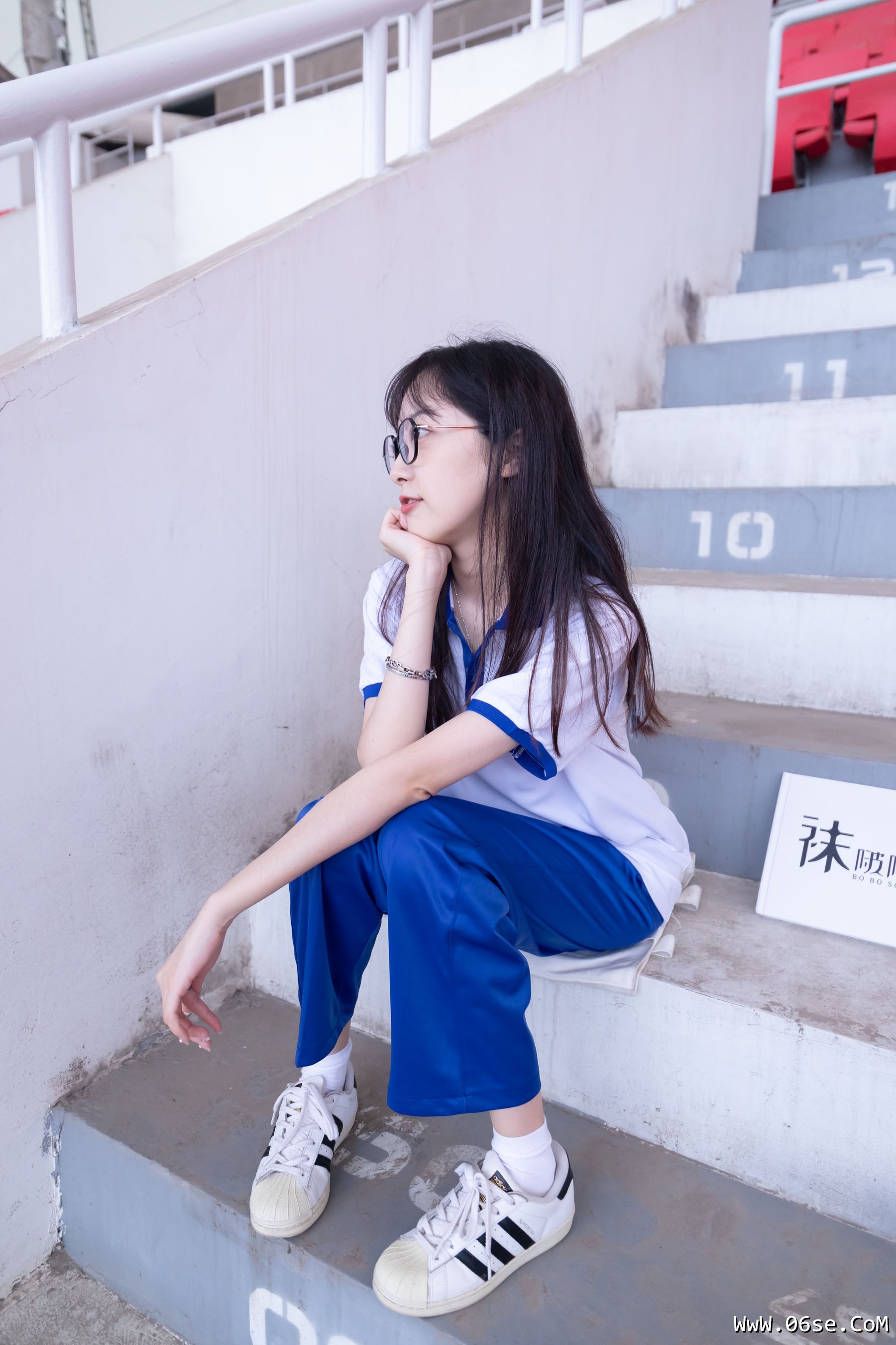 图片[25]-BoBoSocks袜啵啵 No.002 稚予-校服、贝壳头、白棉袜、裸足[139P]-六色网