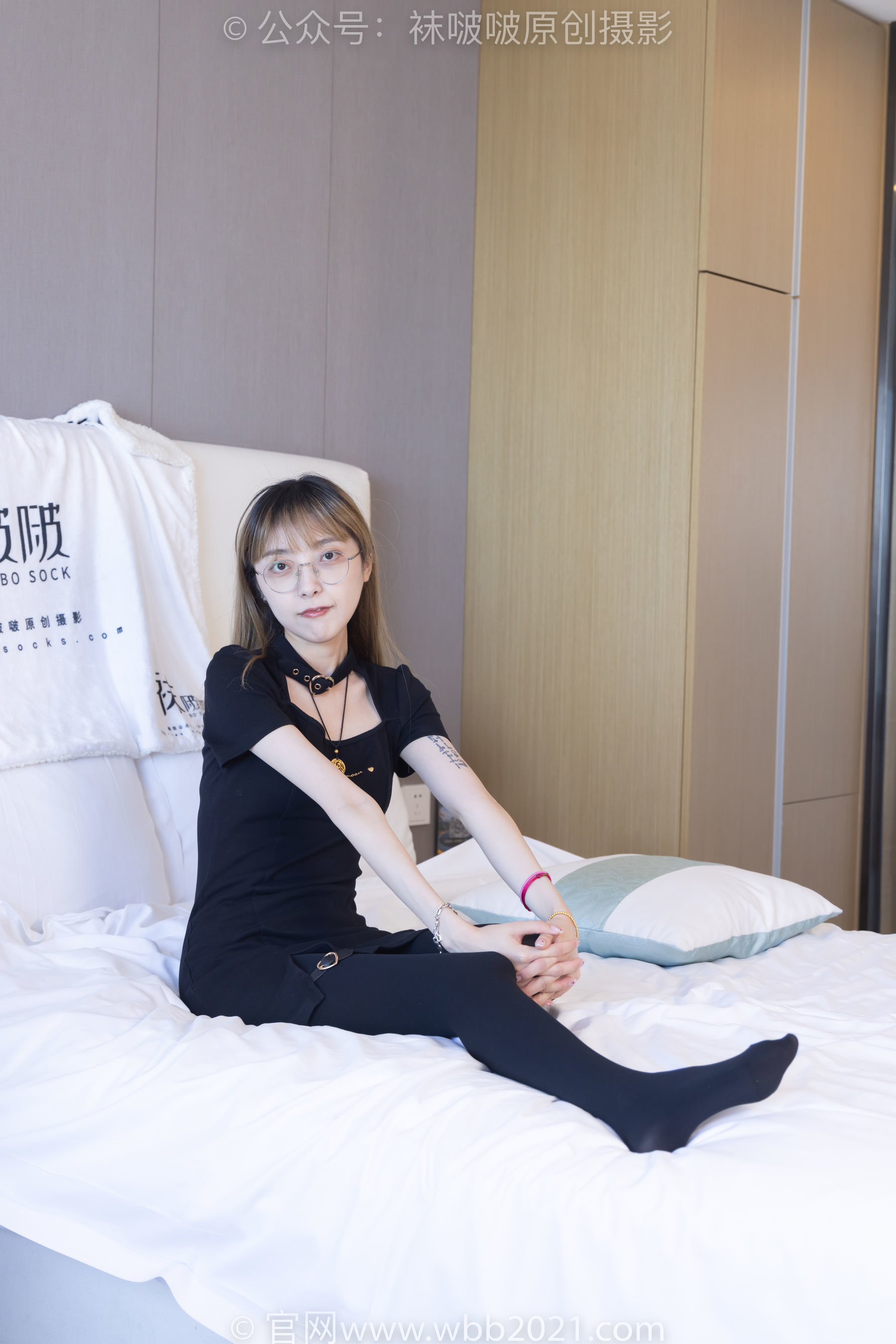 图片[11]-BoBoSocks袜啵啵 No.270 稚予 -高跟鞋、皮鞋、厚黑丝、黑色大腿棉袜[149P]-六色网