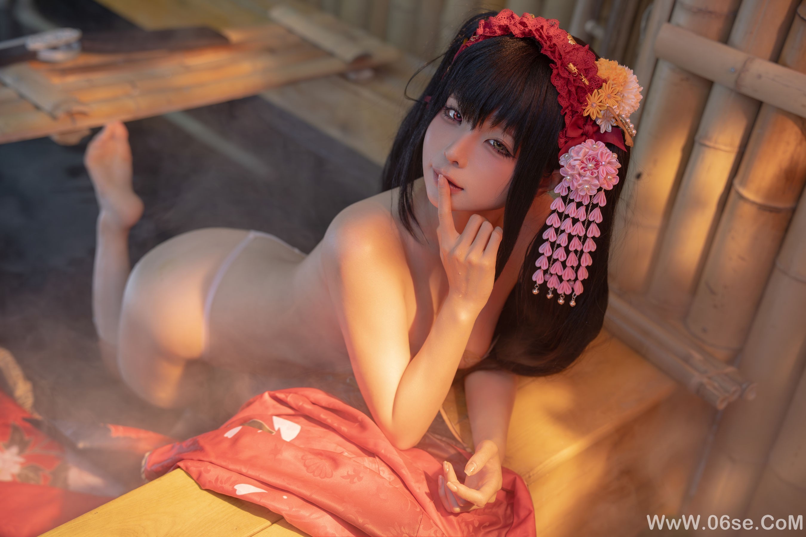图片[147]-动漫博主蠢沫沫 – 狂三和服[147P]-六色网