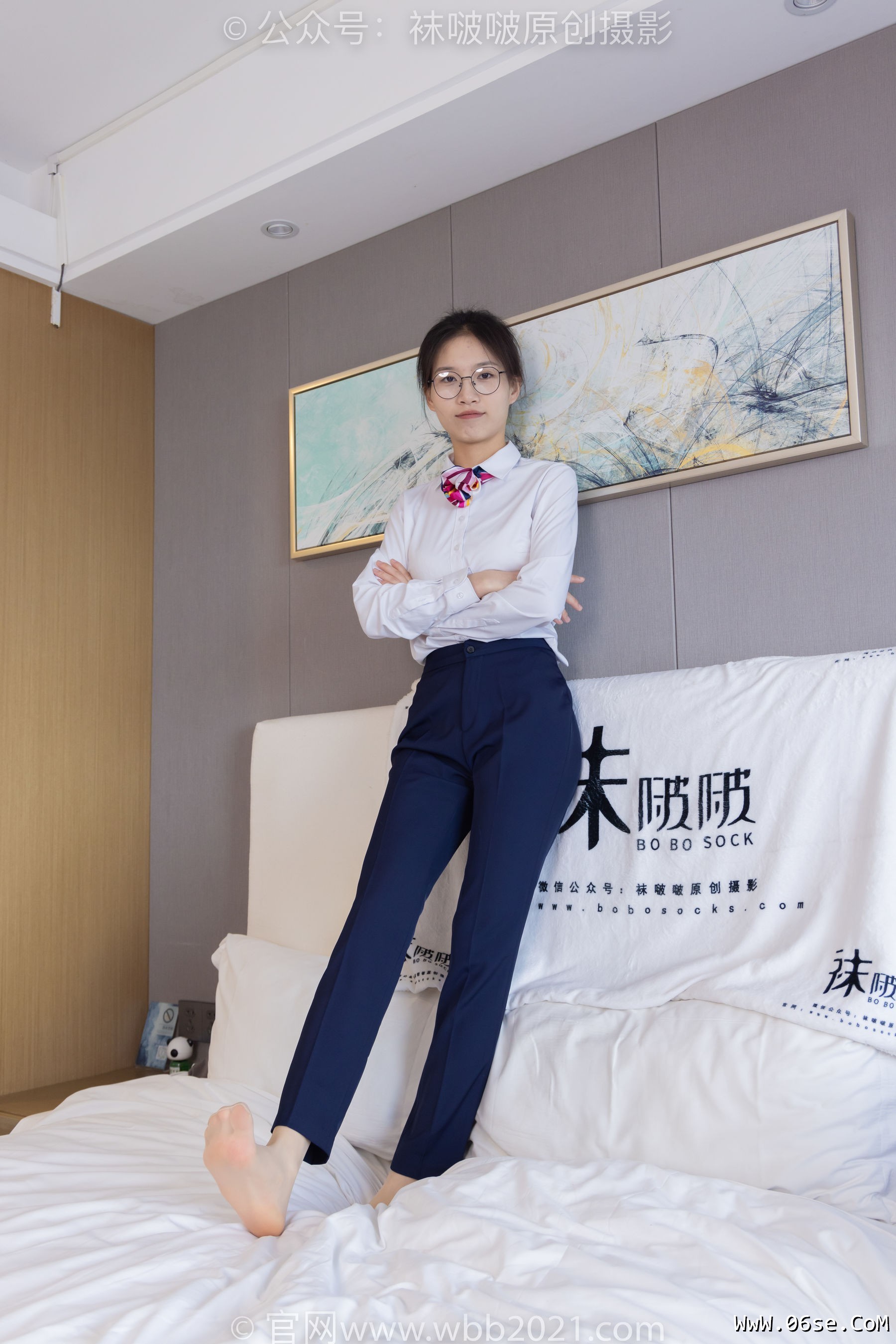 图片[14]-BoBoSocks袜啵啵 No.401 芝士 -高跟鞋、肉丝、裸足[145P]-六色网