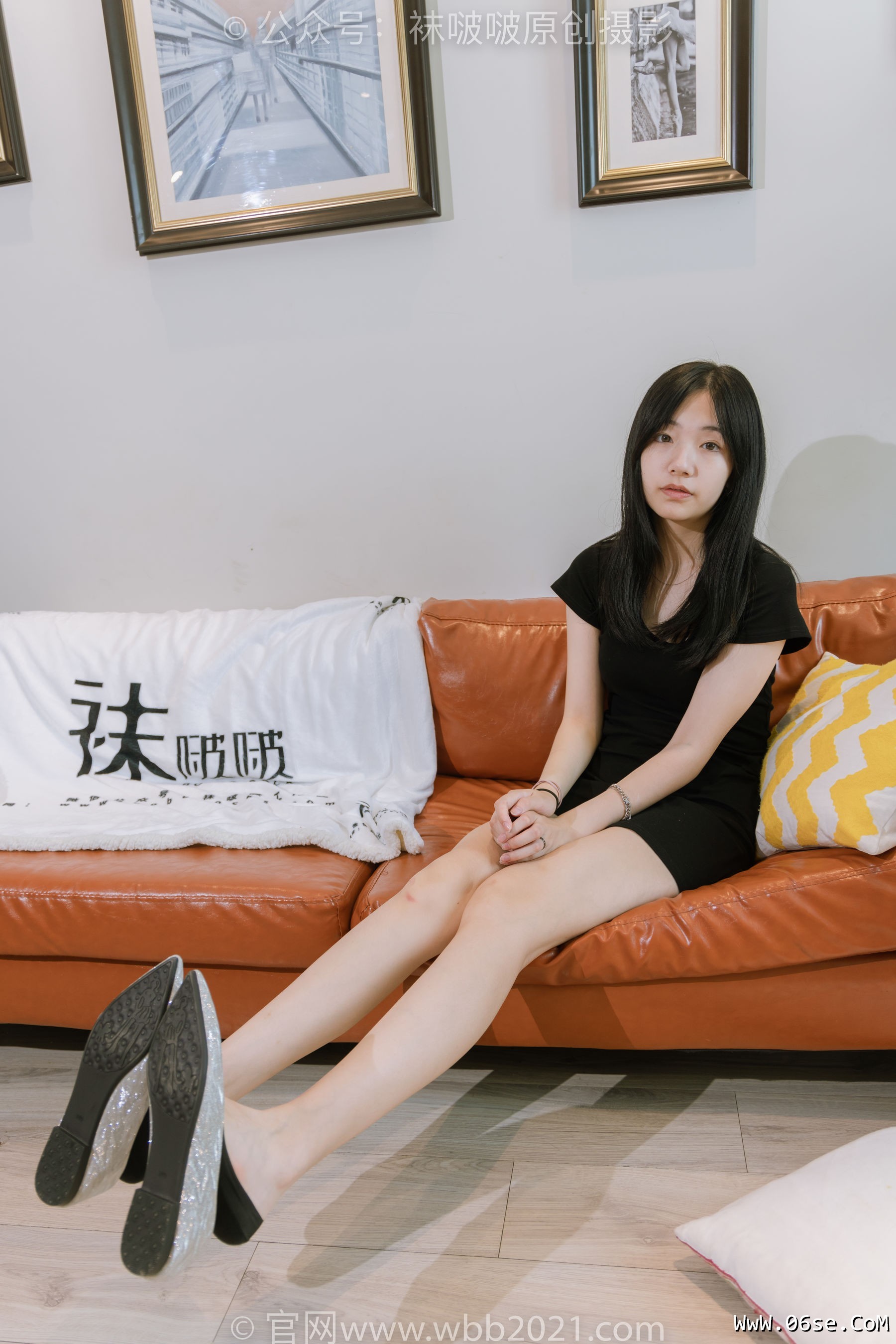 图片[104]-BoBoSocks袜啵啵 No.363 小甜豆 -两双平底鞋、黑色船袜、裸足[140P]-六色网
