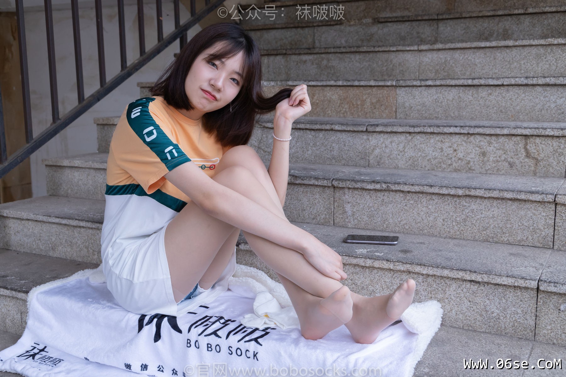 图片[90]-BoBoSocks袜啵啵 No.069 小甜豆-vans板鞋、白棉袜、肉丝[135P]-六色网