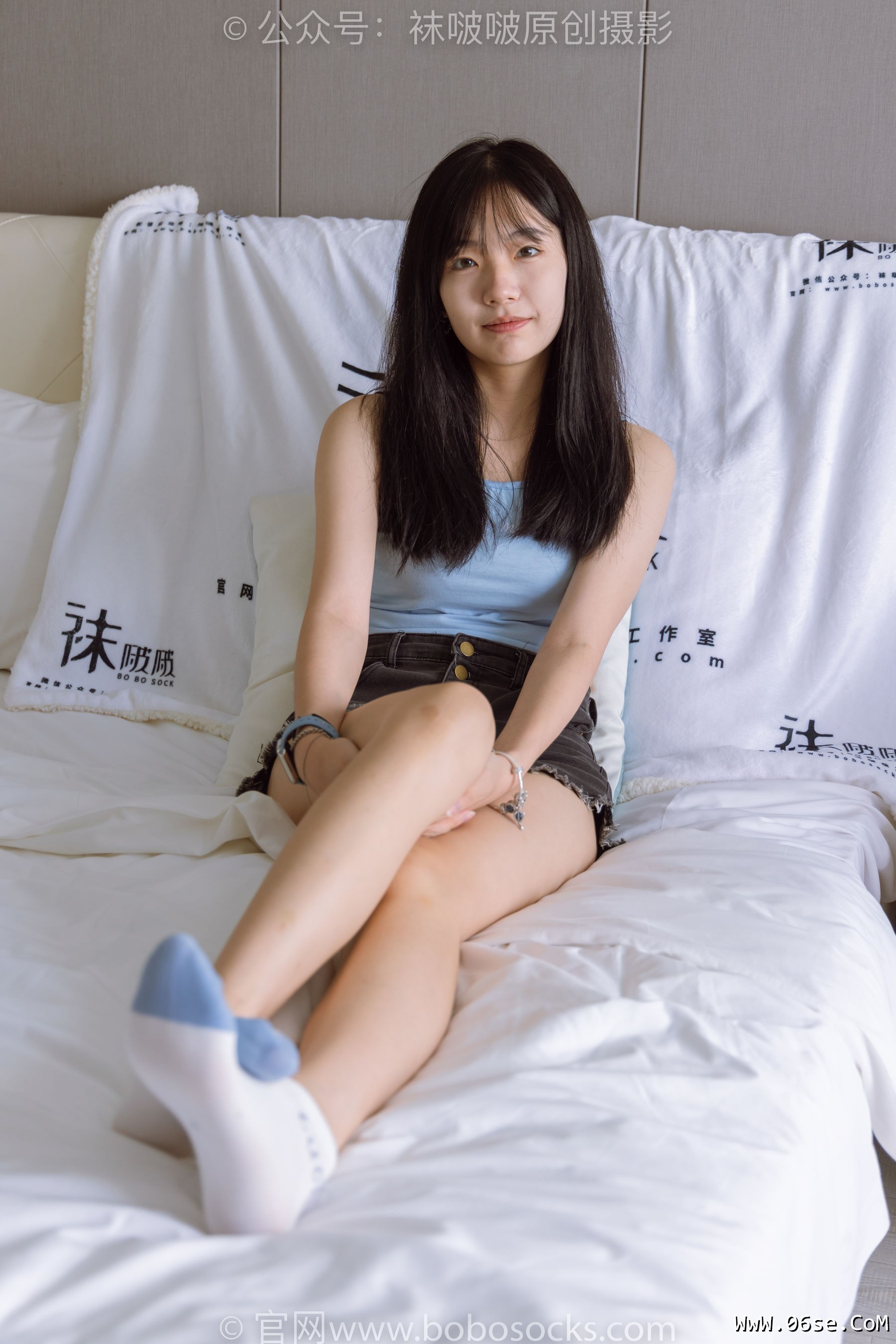 图片[5]-BoBoSocks袜啵啵 No.174 小甜豆-高跟长靴、白棉袜、裸足[178P]-六色网