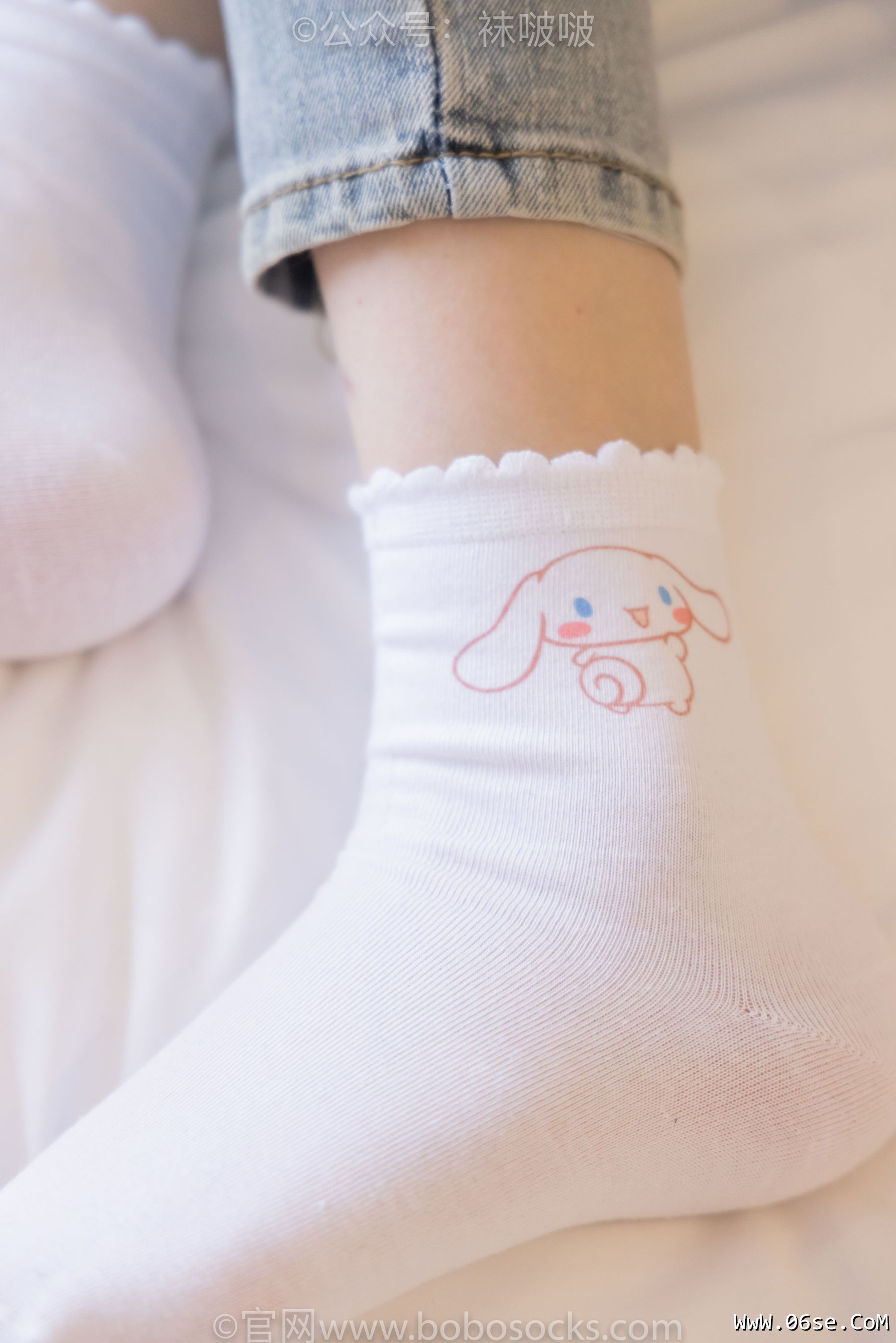 图片[118]-BoBoSocks袜啵啵 No.050 小甜豆-高跟长靴、白棉袜[175P]-六色网