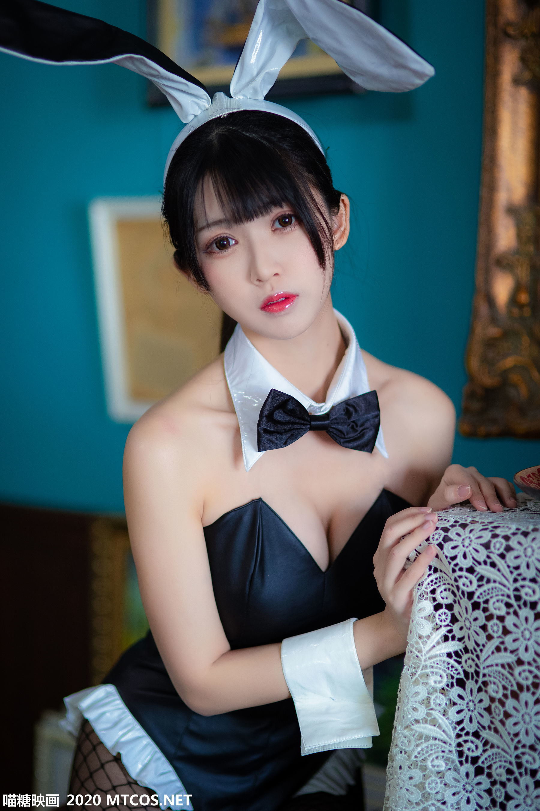 图片[2]-[喵糖映画] TML.010 加藤惠兔女郎 [25P]-六色网