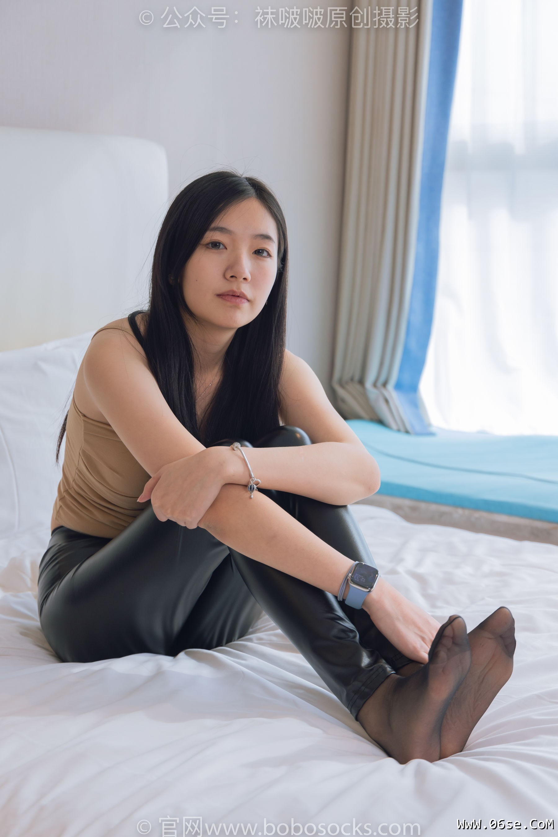 图片[136]-BoBoSocks袜啵啵 No.191 小甜豆-高跟鞋、黑丝、皮裤裤里丝[140P]-六色网