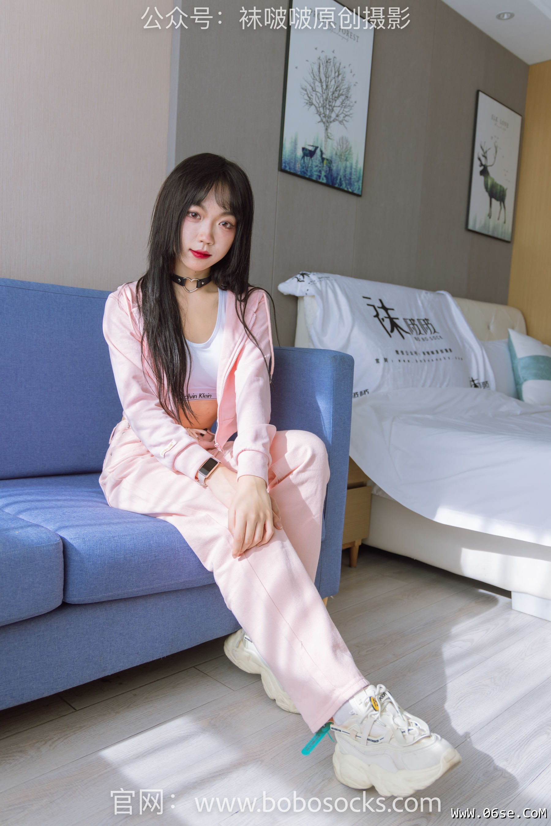 图片[51]-BoBoSocks袜啵啵 No.141 周周-运动鞋、白棉袜、裸足[140P]-六色网