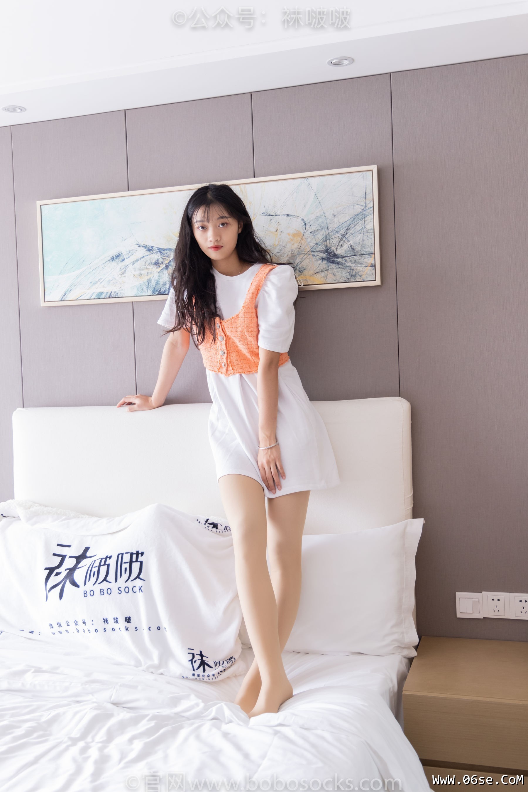 图片[132]-BoBoSocks袜啵啵 No.062 涵涵-运动鞋、白棉袜、厚肉丝[145P]-六色网