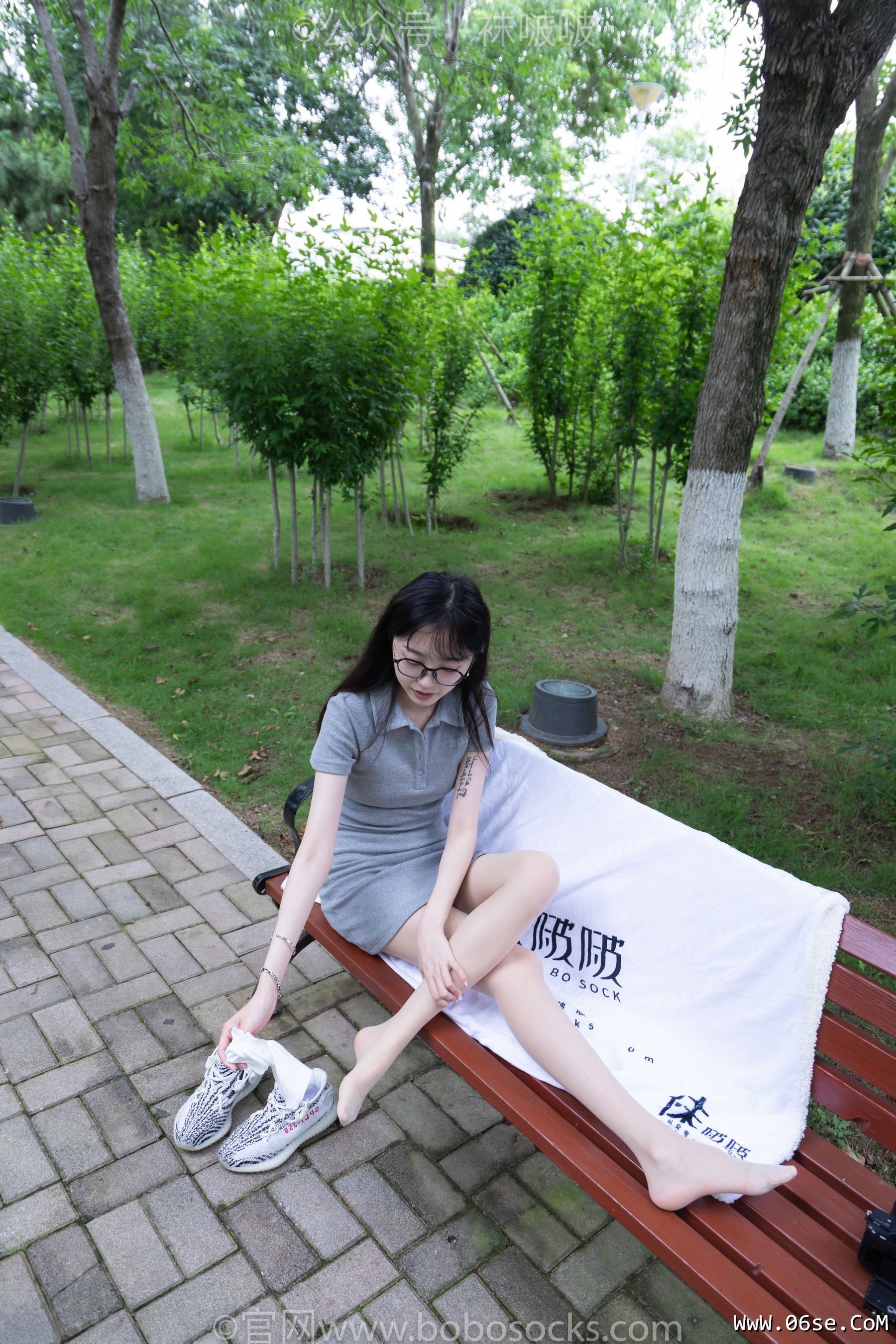 图片[123]-BoBoSocks袜啵啵 No.019 稚予-椰子、白棉袜、肉丝[147P]-六色网